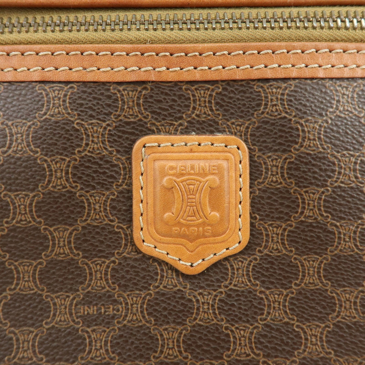 Celine Hand Bag - Brown, PVC Leather
