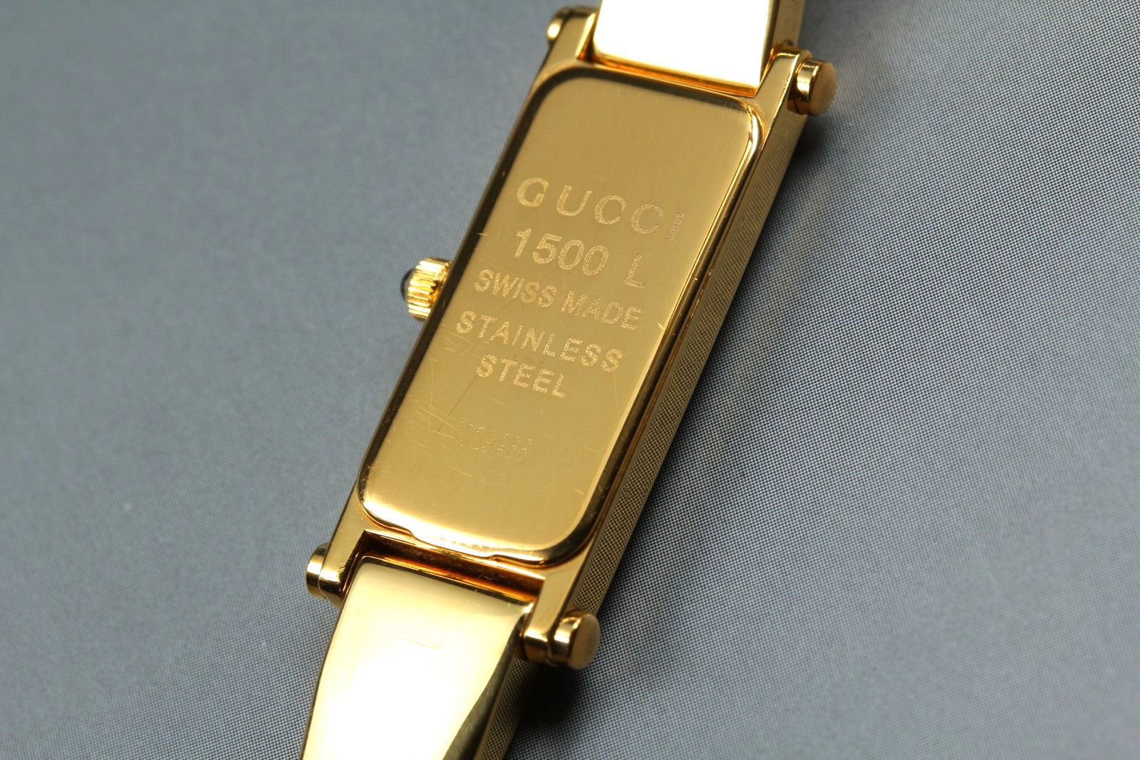 Gucci 1500L Wristwatch - Gold, Stainless Steel