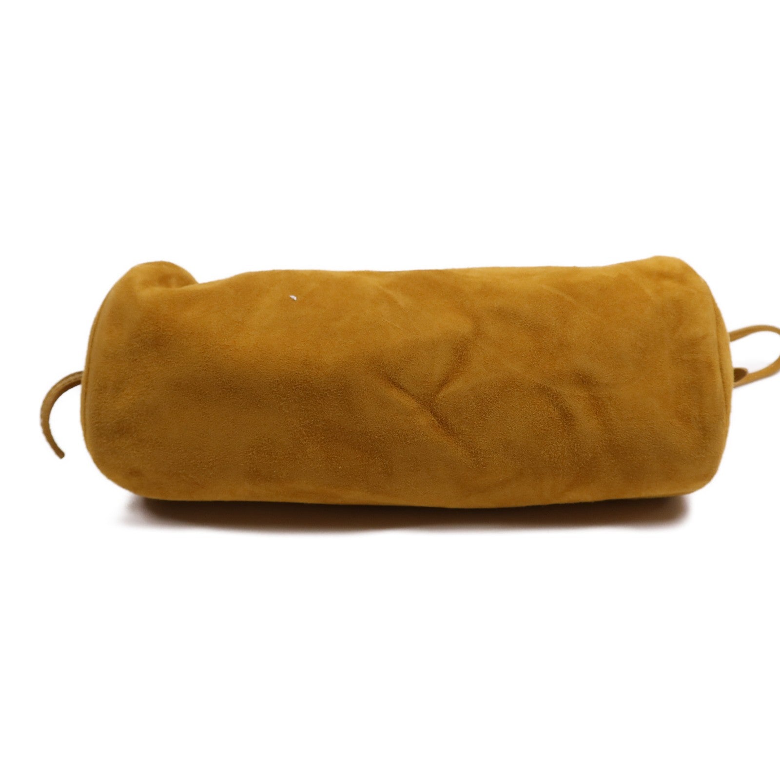 Miu Miu GHW Pouch Shoulder Bag - Yellow, Suede