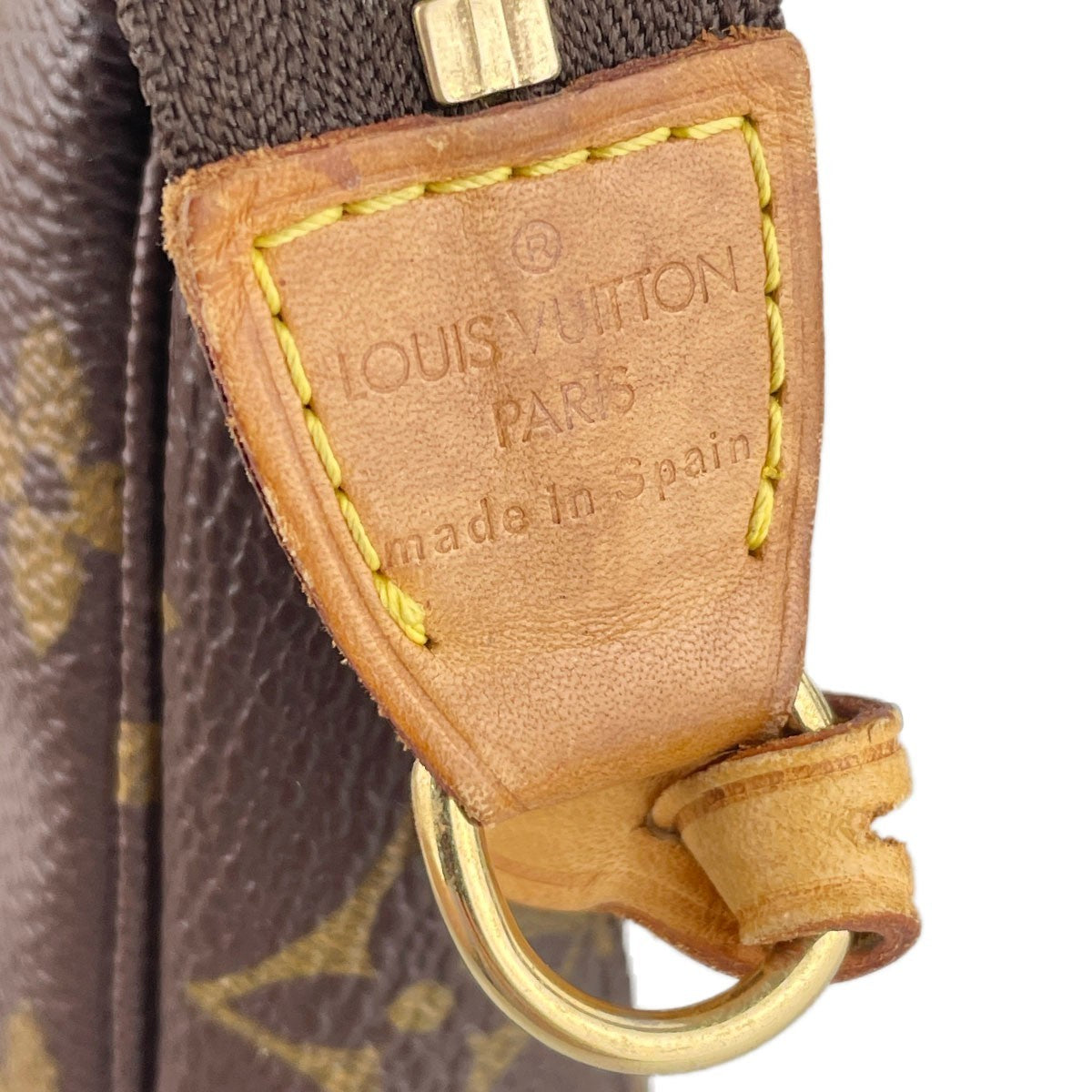 Louis Vuitton Pochette Accessoires Handbag - Brown, Leather