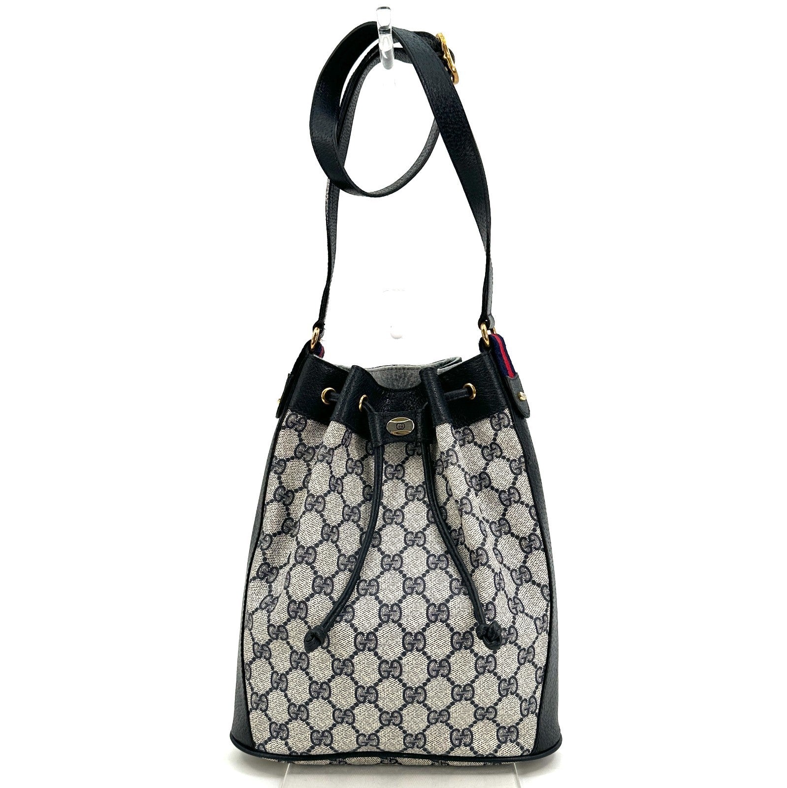 Gucci Sherry Shoulder Bag - Navy, Leather