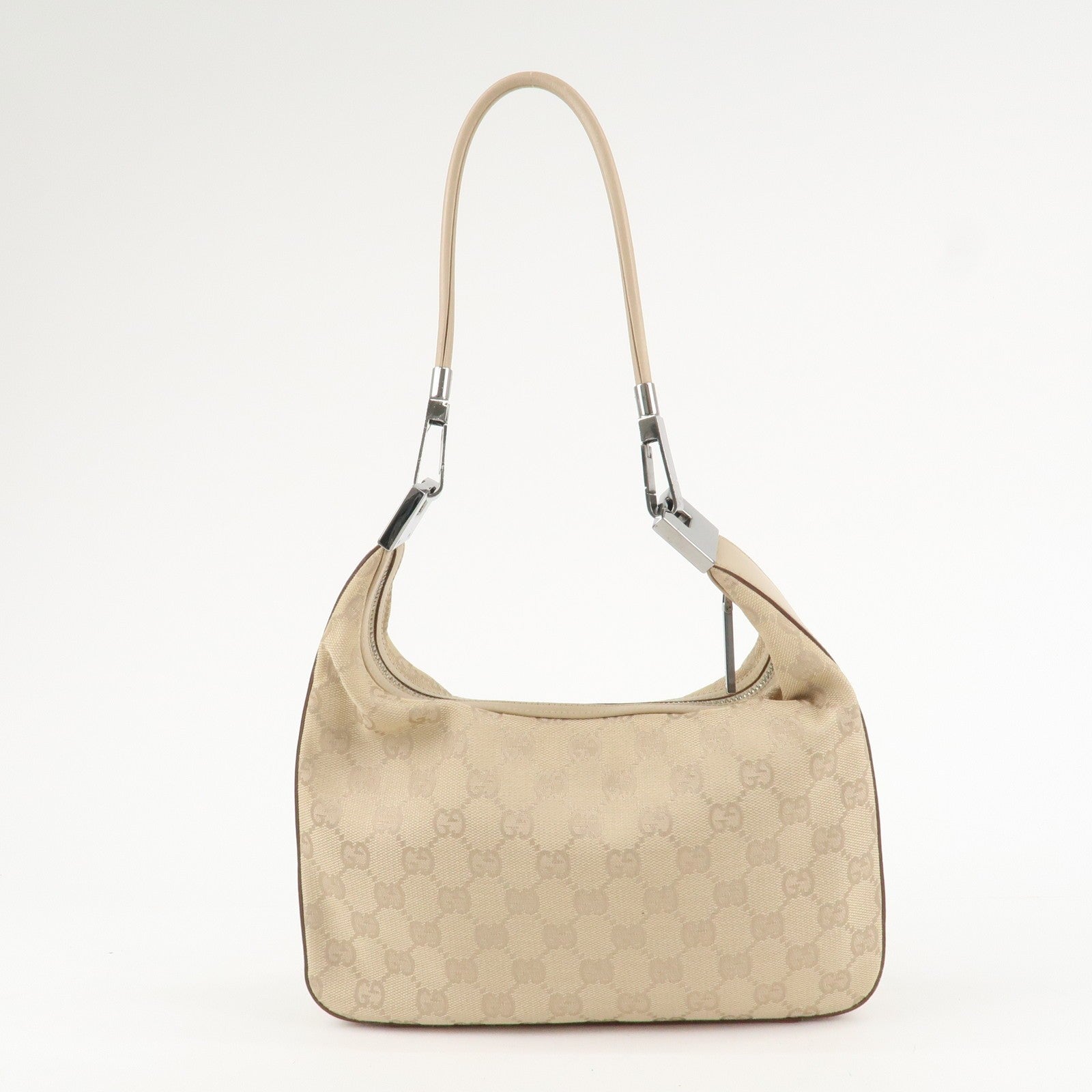 Gucci Shoulder Bag - Beige, Canvas 