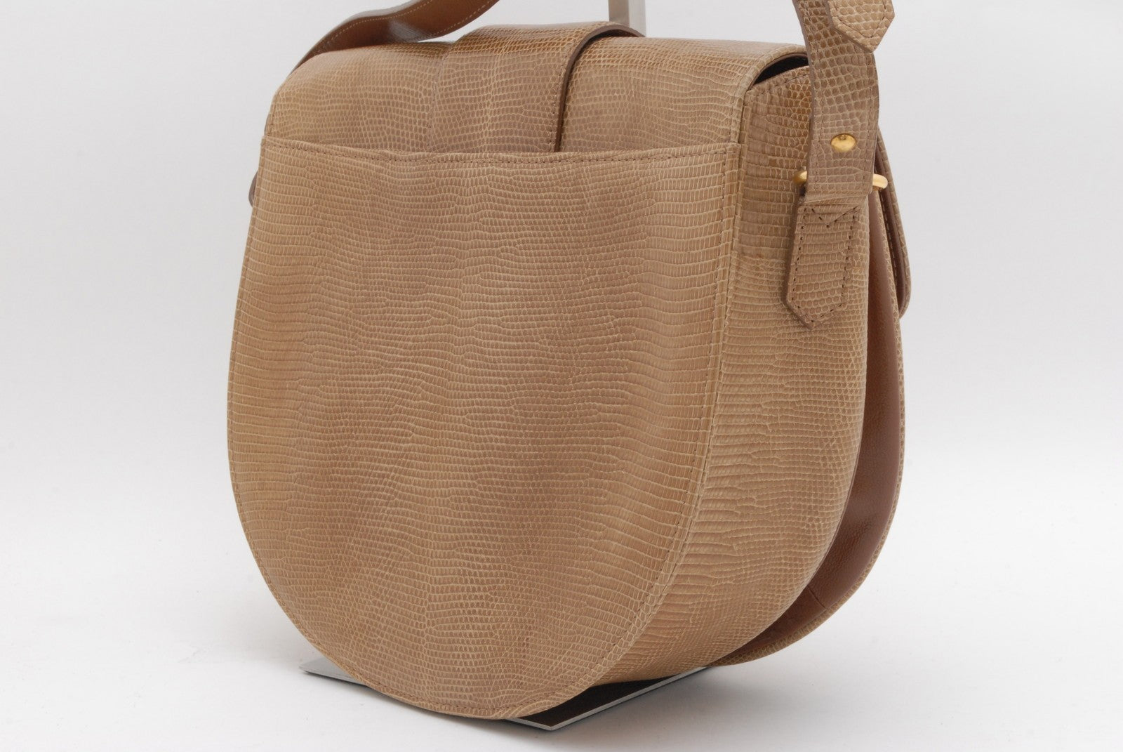 Saint Laurent Yves Saint Laurent Shoulder Bag - Beige, Leather