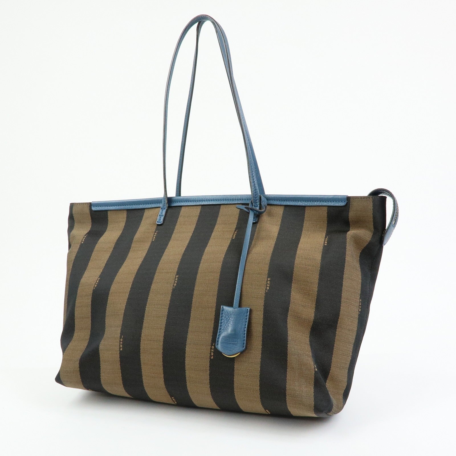 Fendi Tote Bag - Brown, Canvas Leather