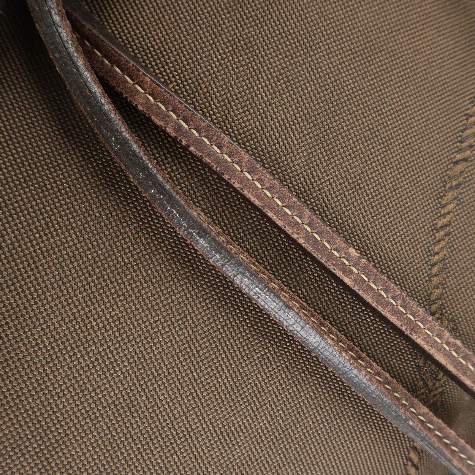 Prada Tote Bag - Brown, Jacquard Canvas, Leather