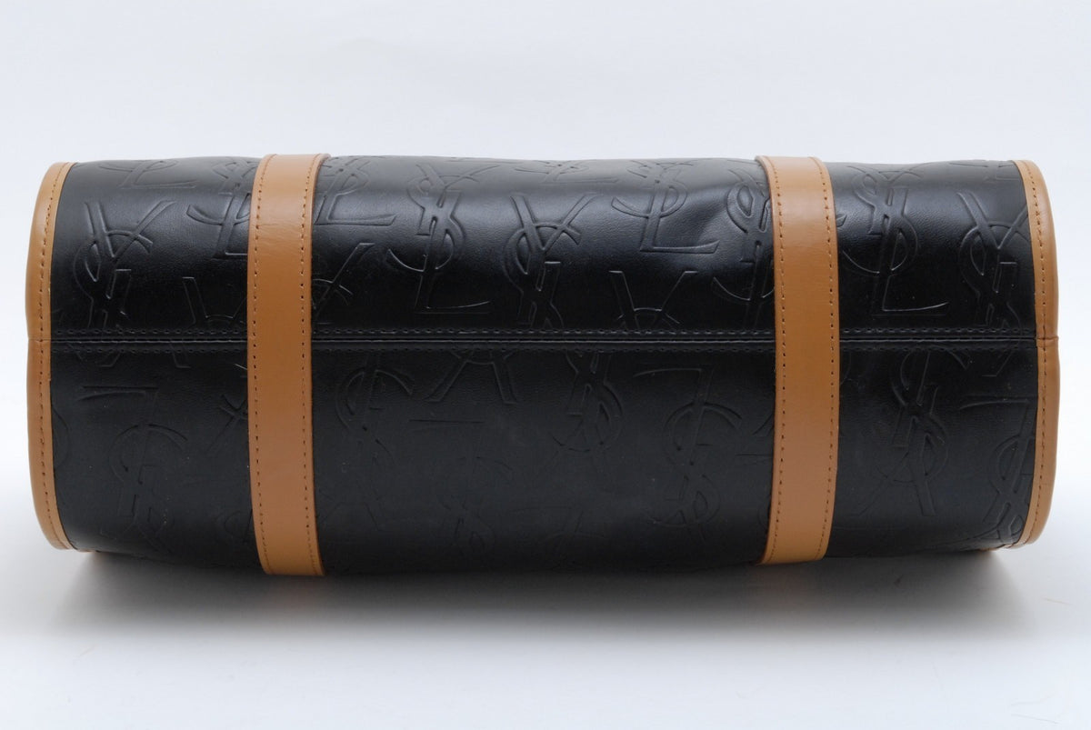 Saint Laurent Yves Saint Laurent Hand Bag - Black Brown, Leather