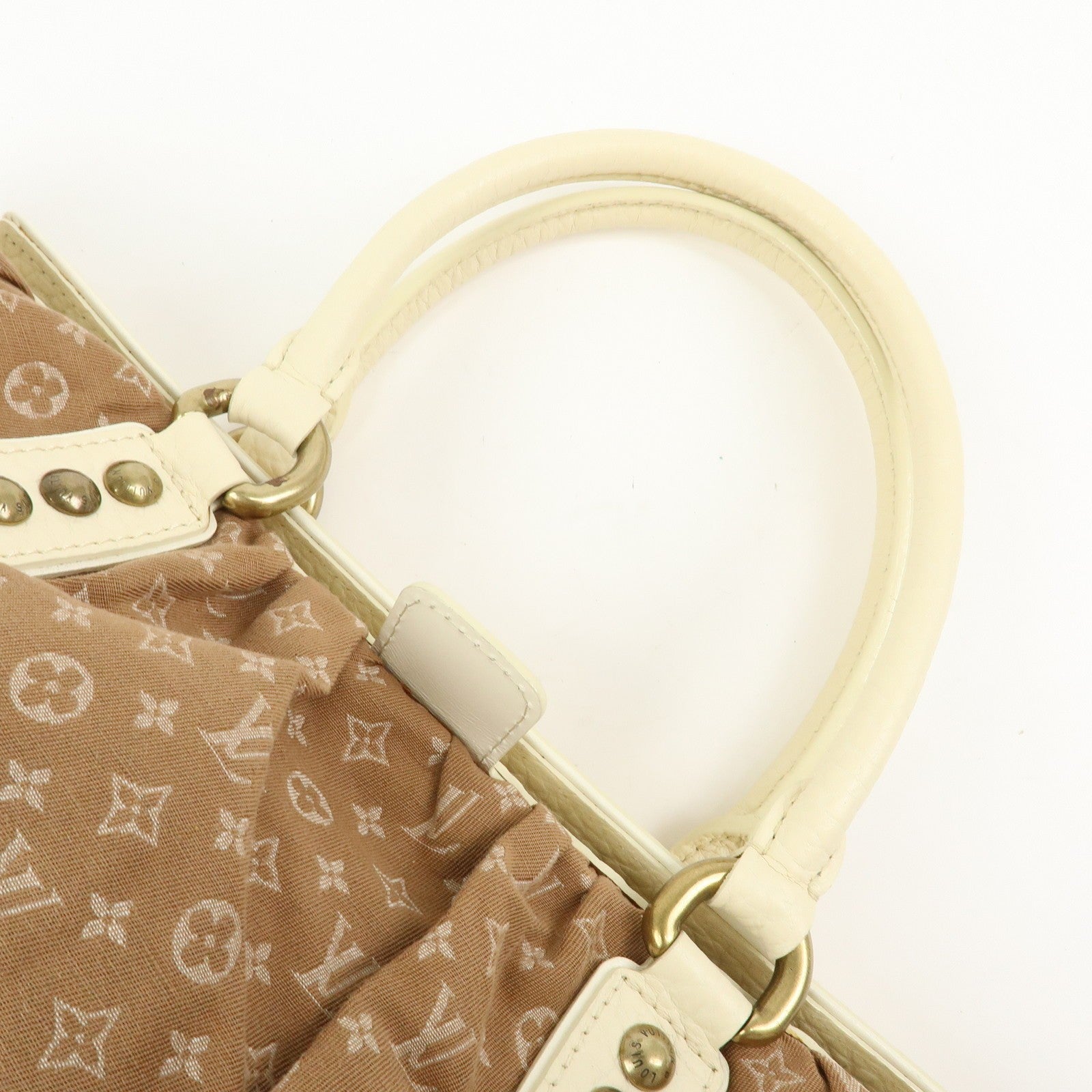 Louis Vuitton Hand Bag - Camel, Monogram Mini Lin Canvas