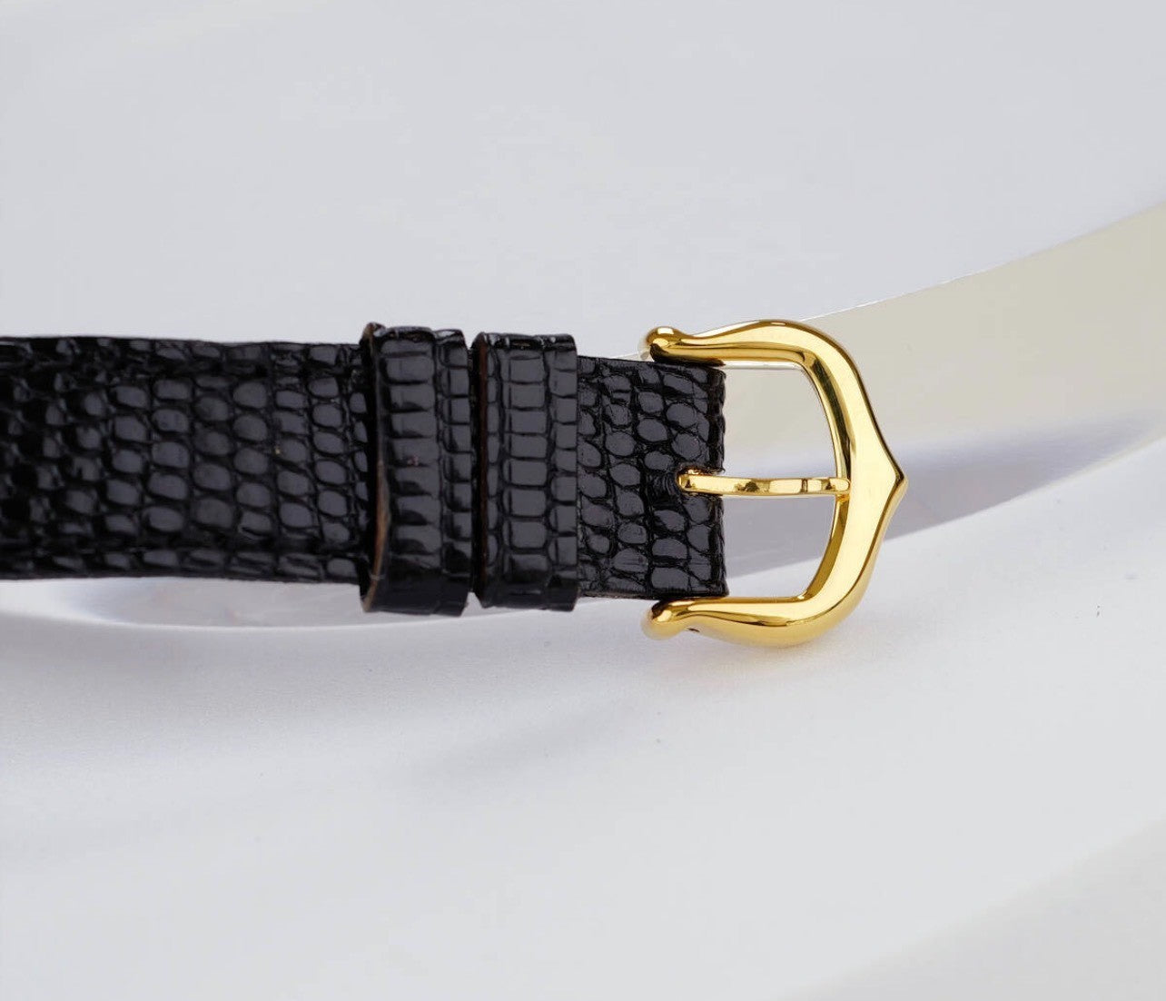Cartier Must de Cartier Vendome Watch - Black, Leather