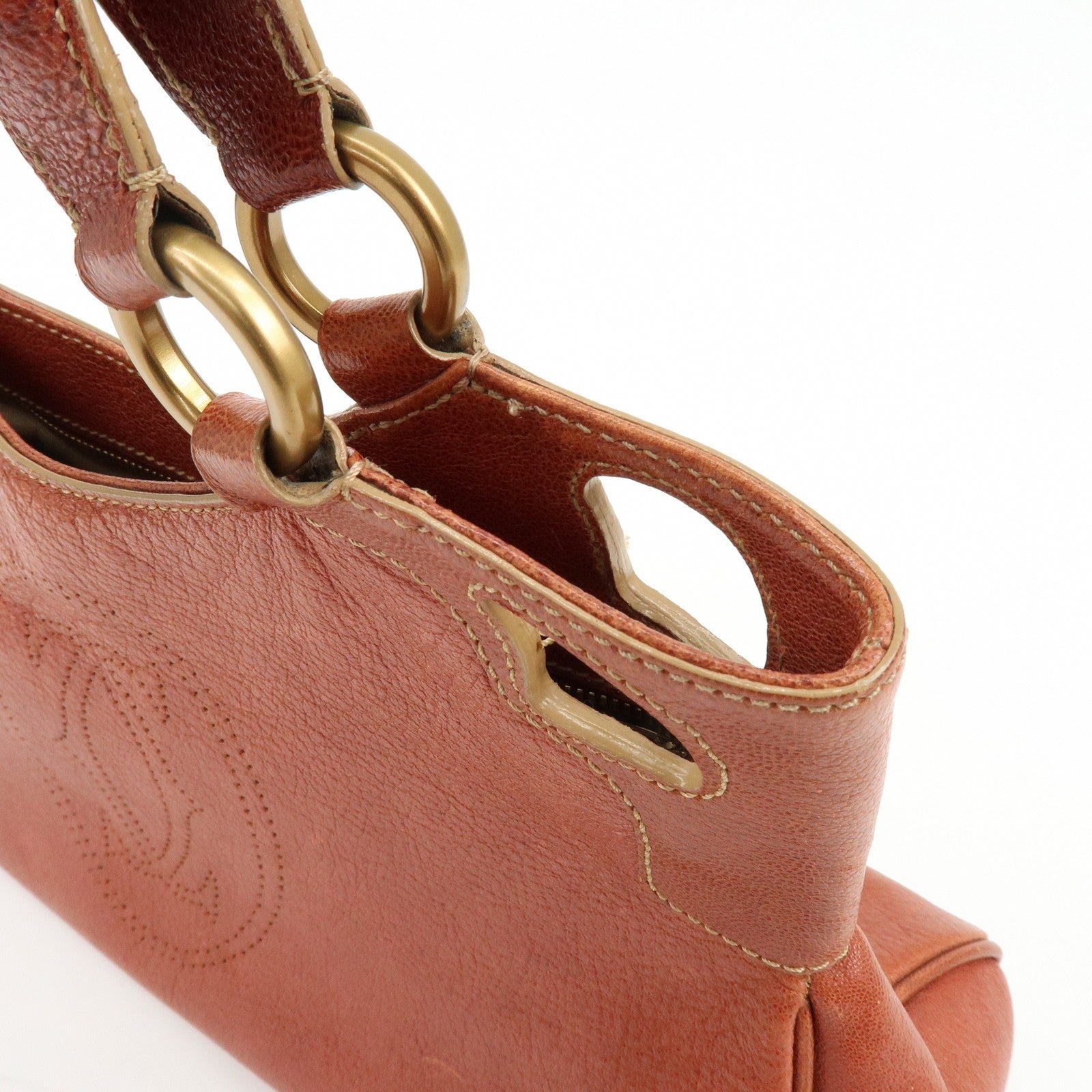 Cartier Marcello de Cartier Hand Bag - Brown, Leather
