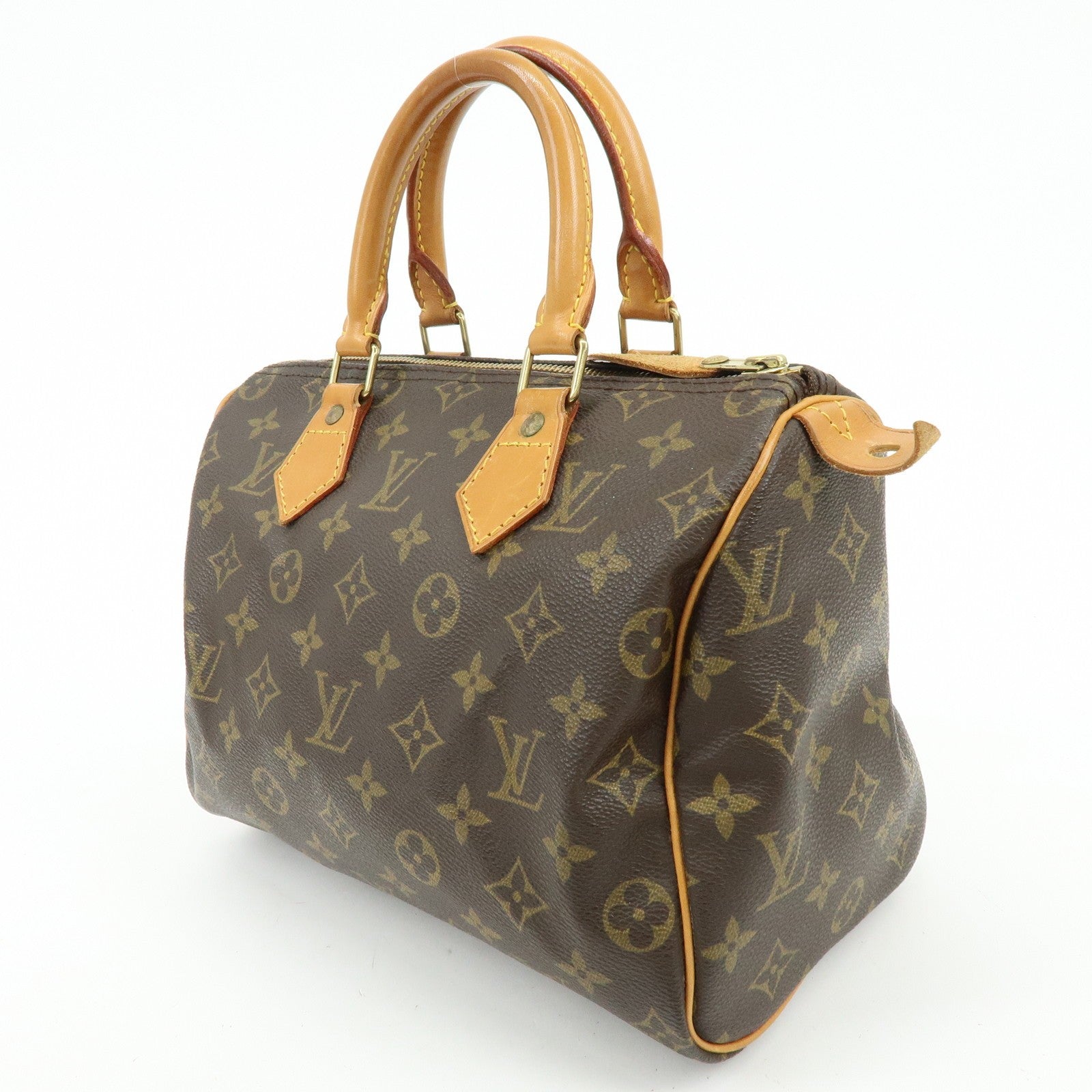 Louis Vuitton Monogram Speedy 30 Handbag - Brown, Monogram Canvas