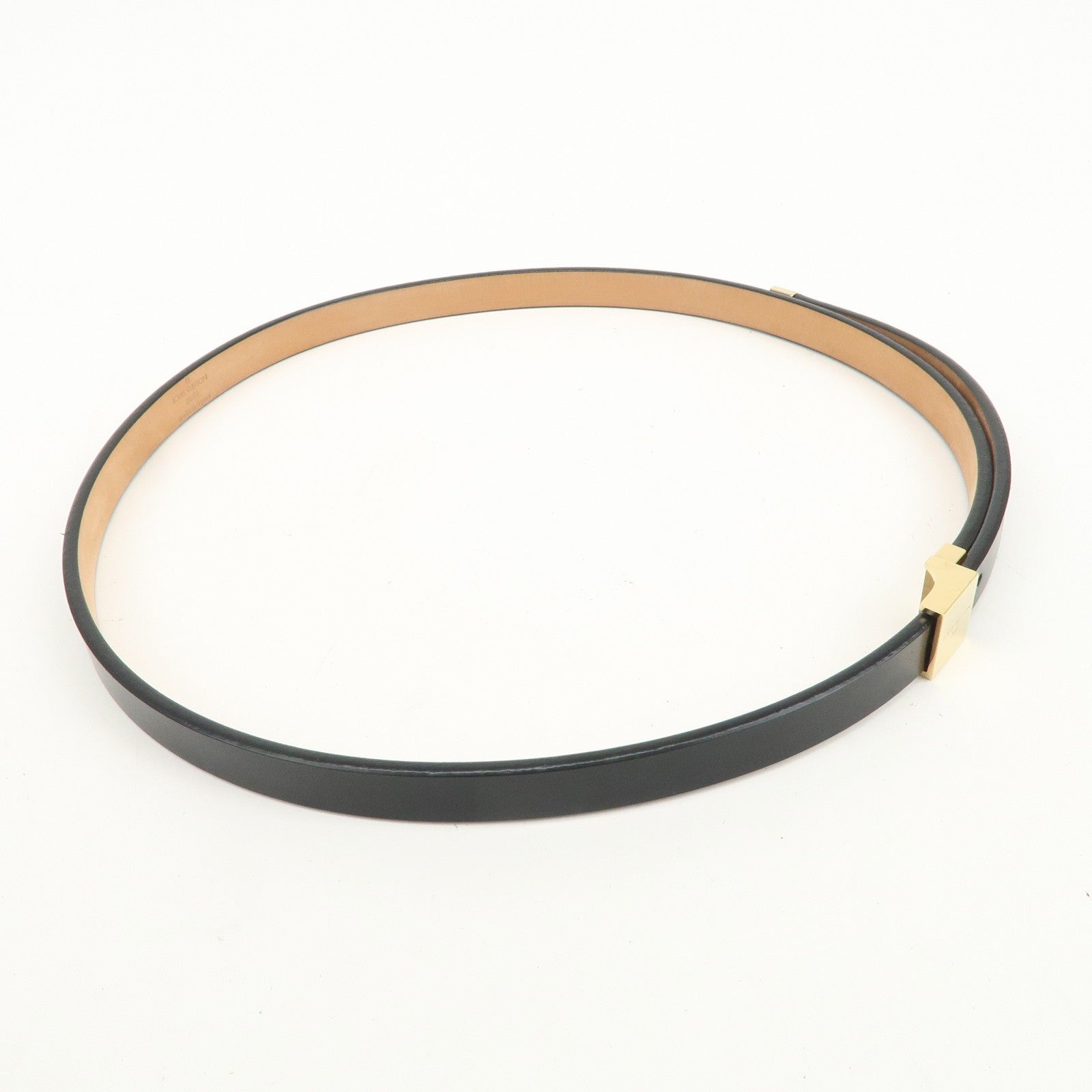 Louis Vuitton Ceinture Carre Belt - Black, Leather