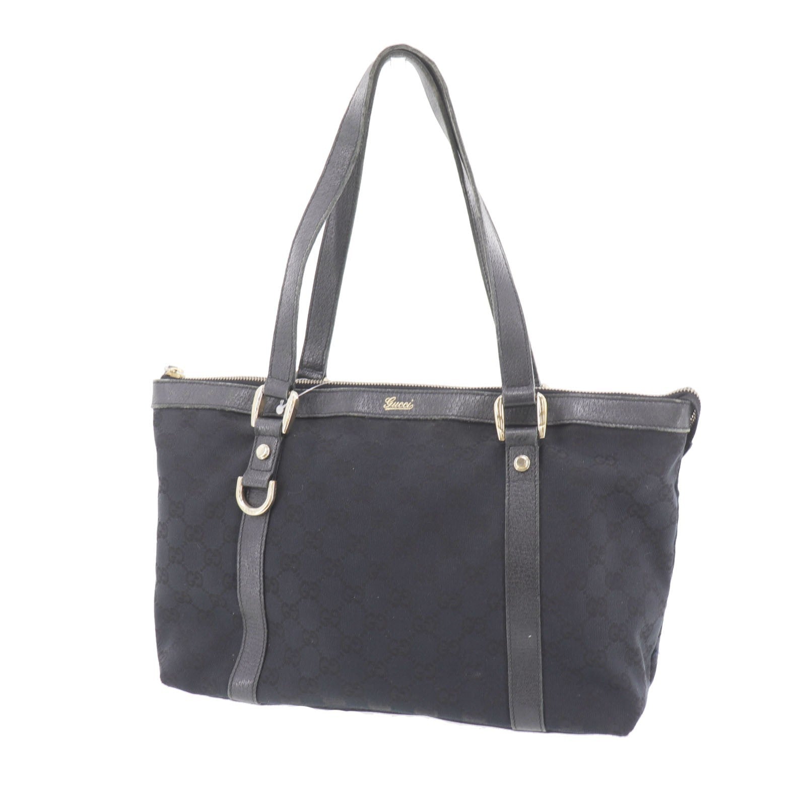 Gucci Original GG Canvas Tote Bag - Black, Canvas