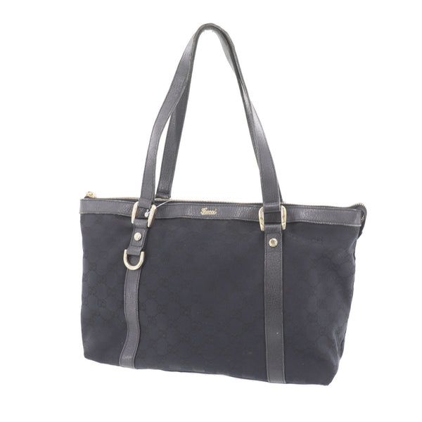 Gucci Original GG Canvas Tote Bag - Black, Canvas