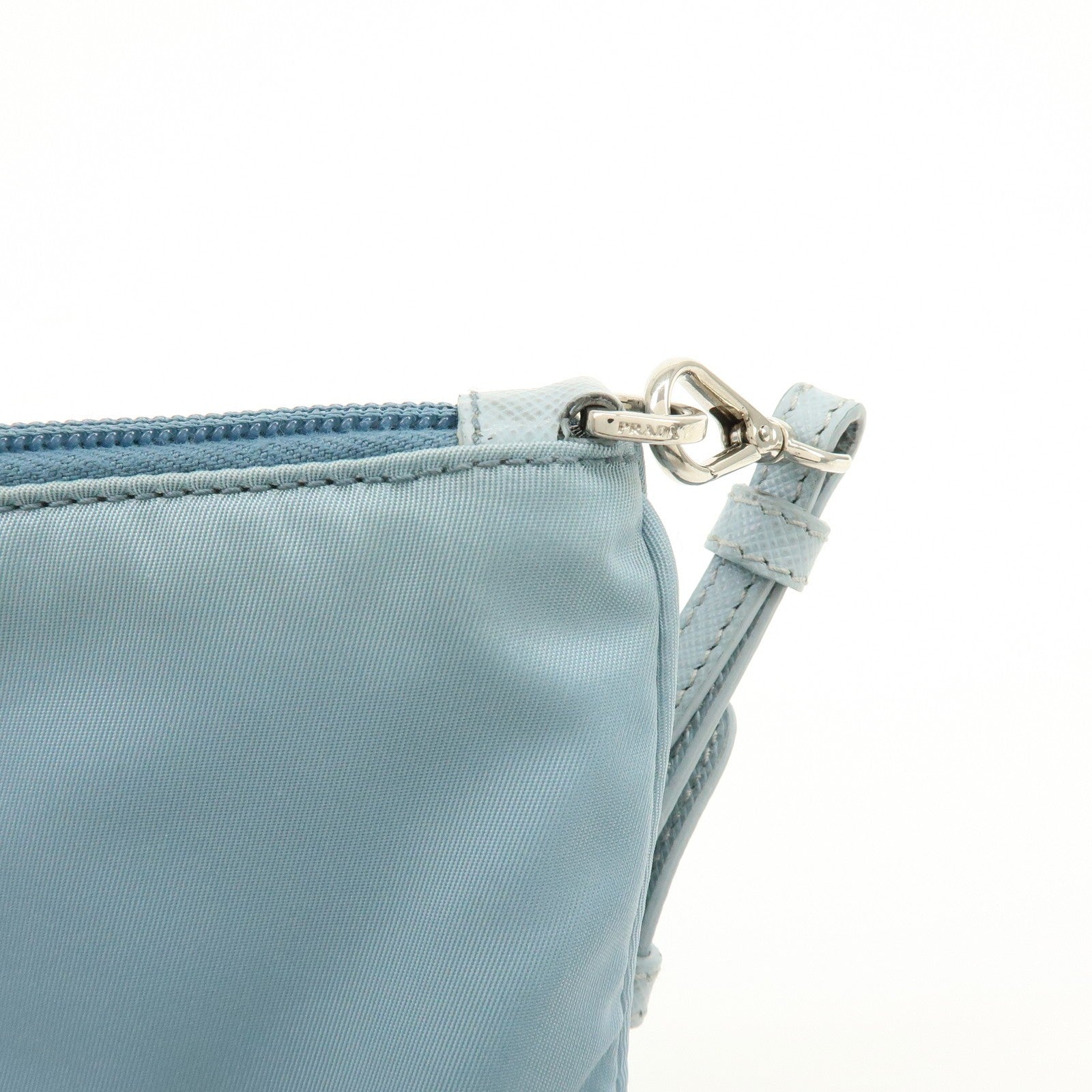 Prada 1NH545 Pouch - Light Blue, Nylon