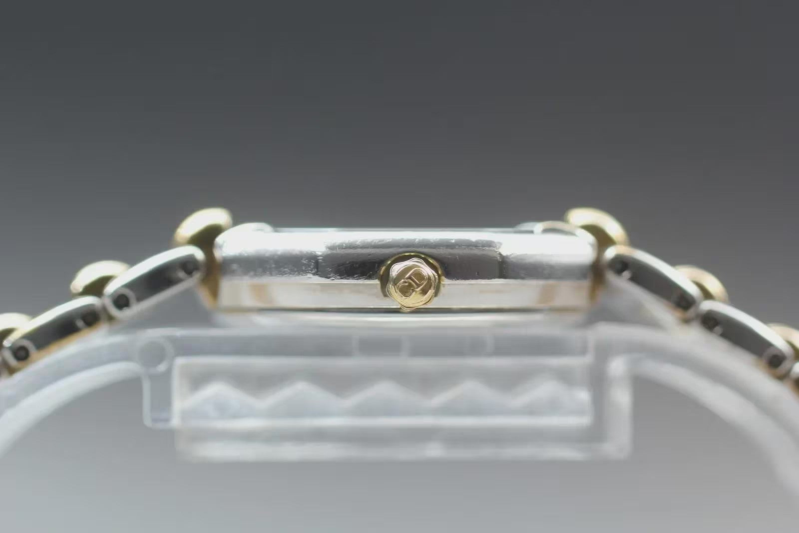 Christian Dior D48.203 Watch - Gold and Silver, Stainless Steel