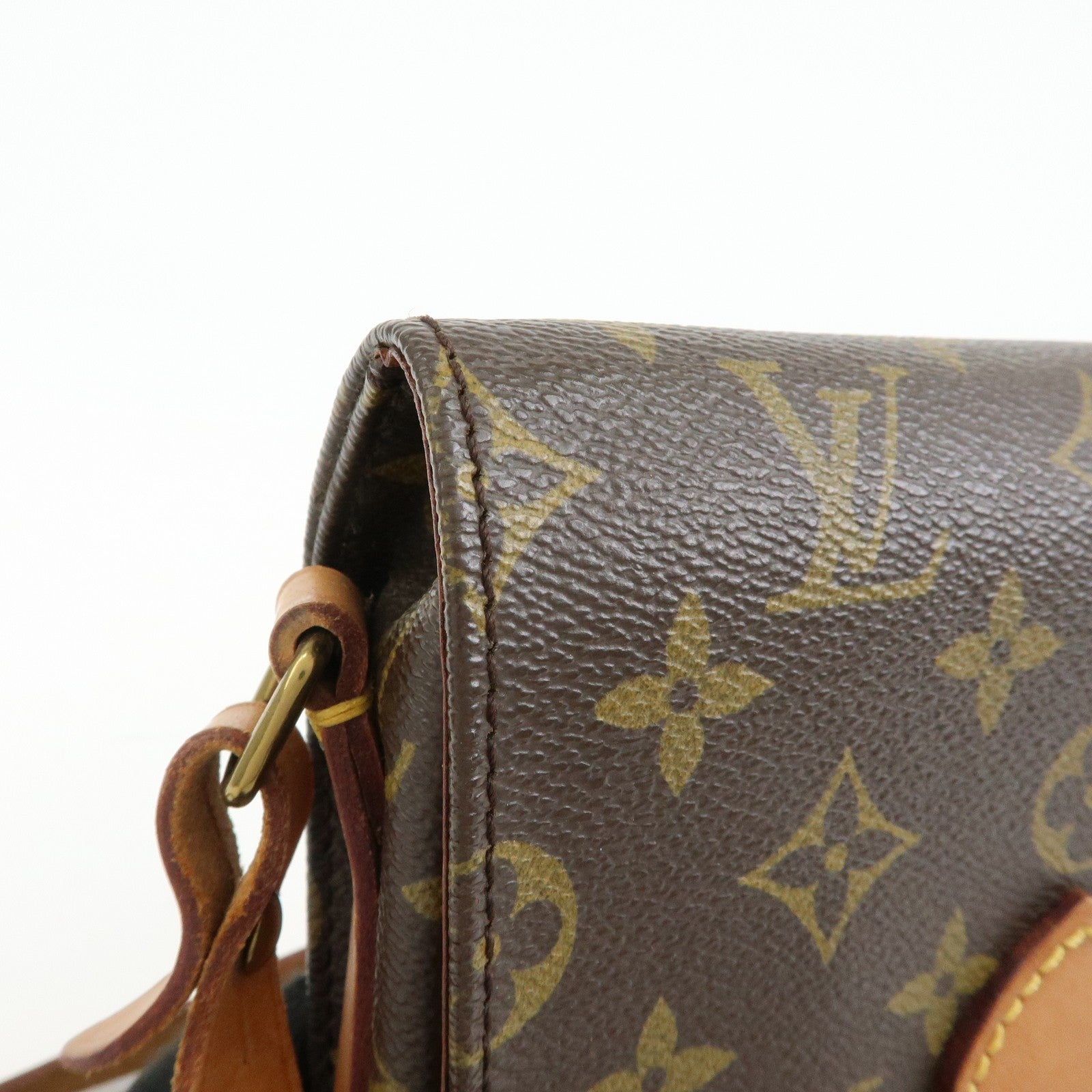 Louis Vuitton Monogram Mini Cartouchiere Shoulder Bag