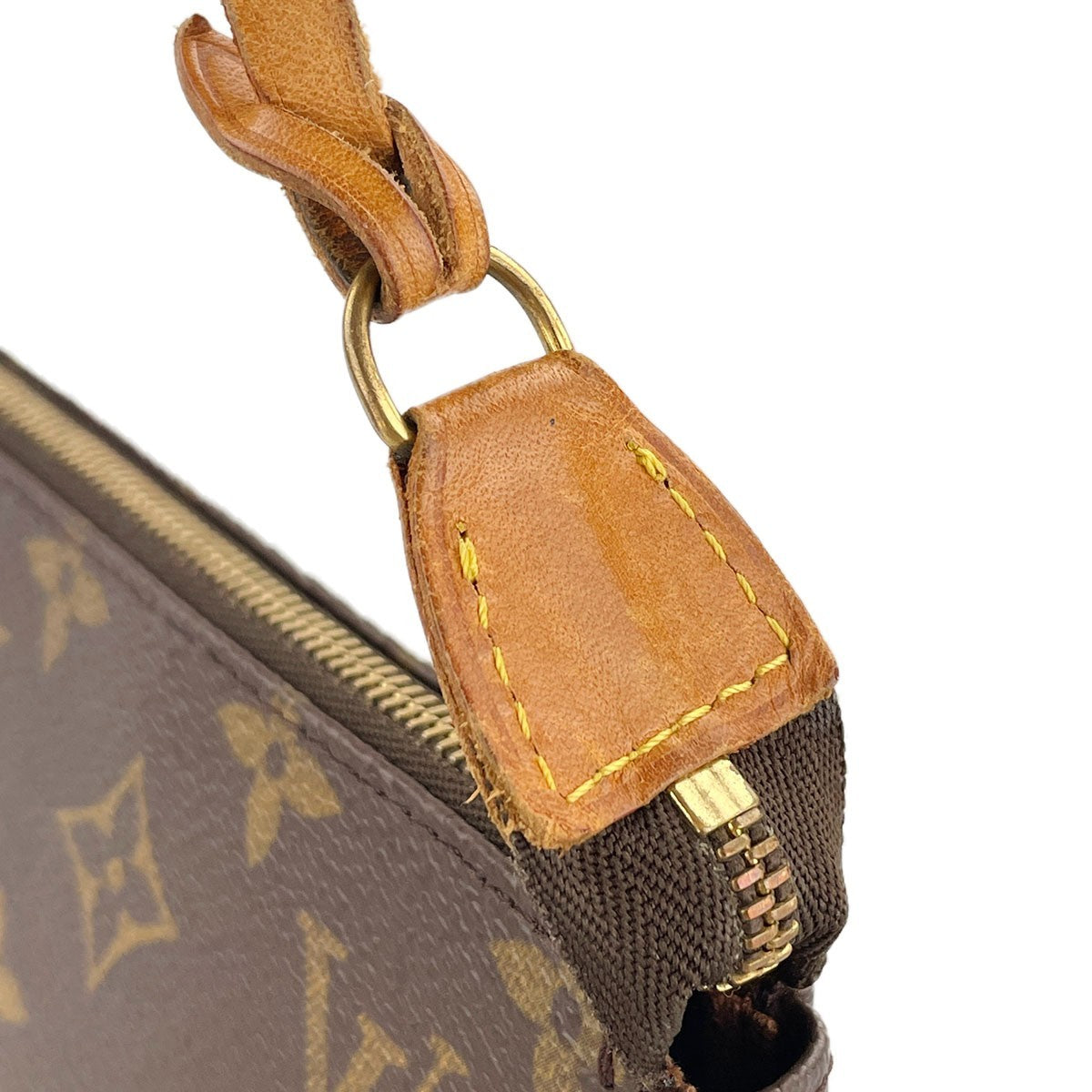 Louis Vuitton Pochette Accessoires Handbag - Brown, Leather