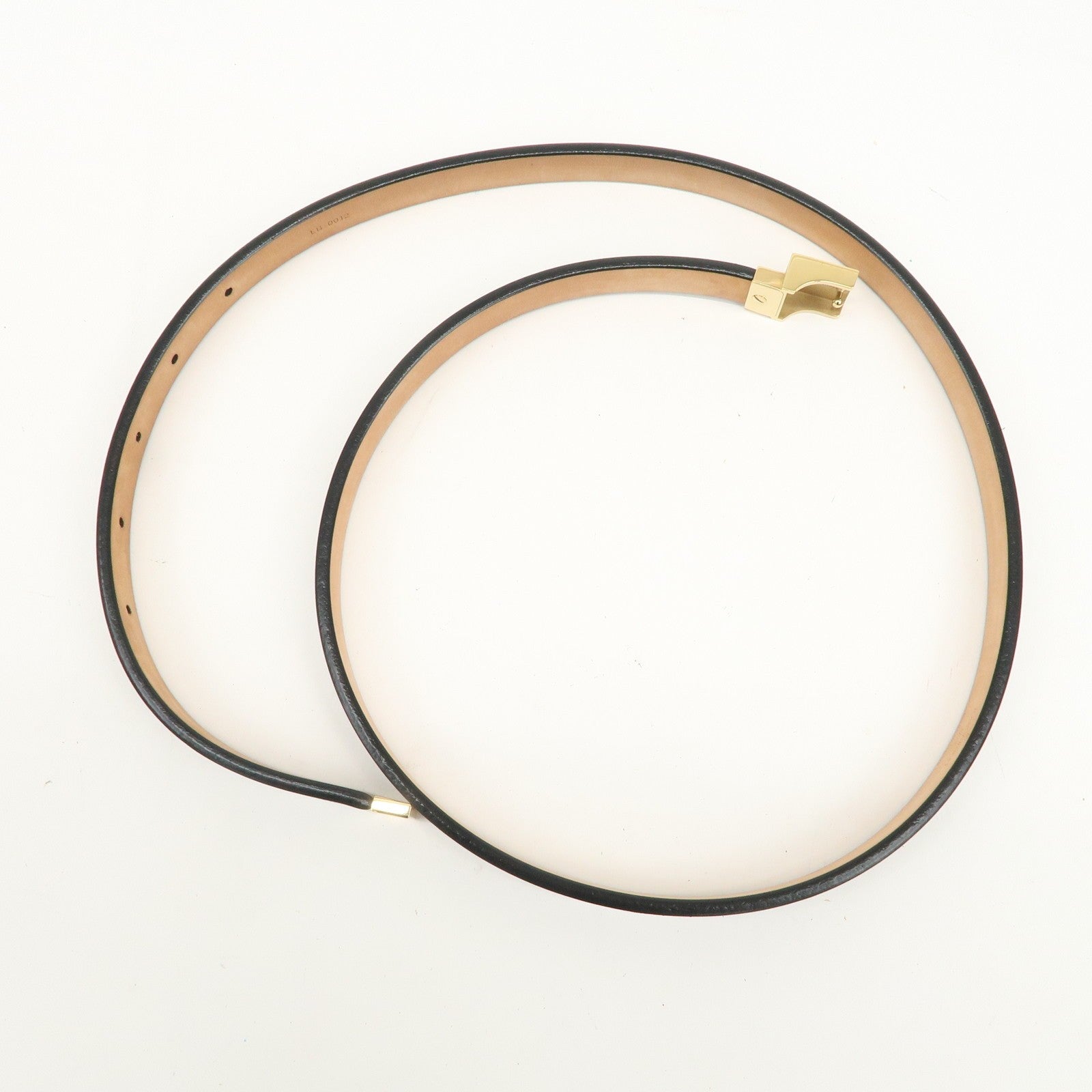 Louis Vuitton Ceinture Carre Belt - Black, Leather