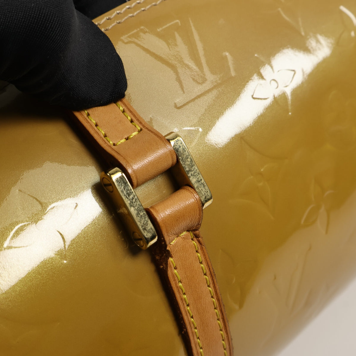Louis Vuitton Bedford Shoulder Bag - Yellow, Patent Leather