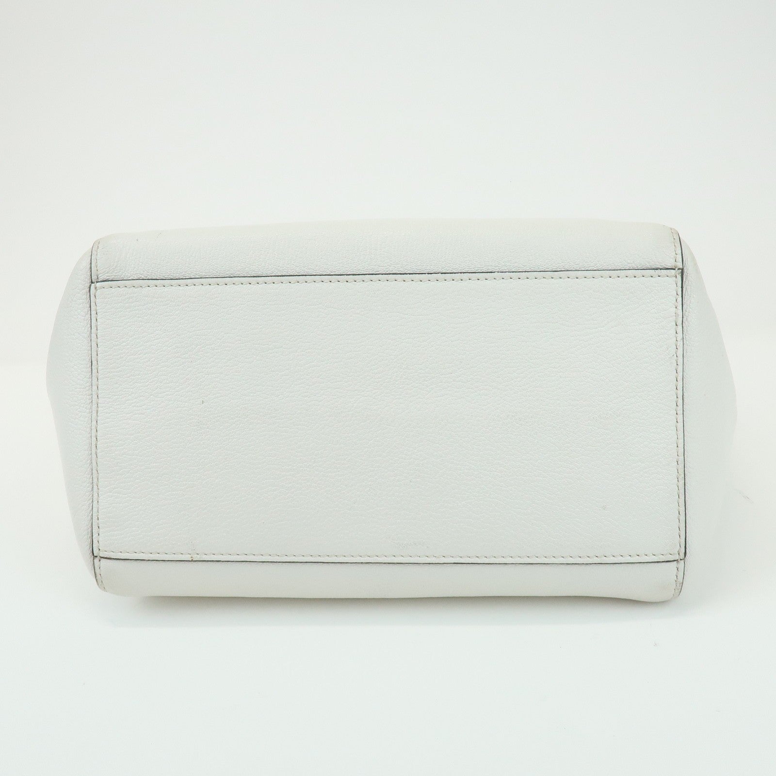 Miu Miu Madras 2Way Hand Bag - White, Leather