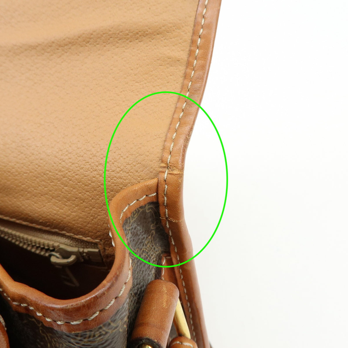 Celine Macadam Shoulder Bag - Brown, Canvas, Leather
