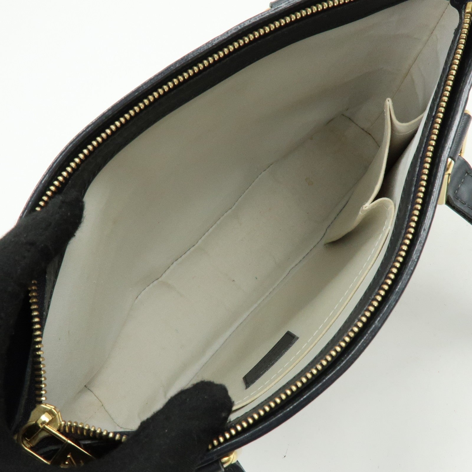 Louis Vuitton Lin Hand Bag - Blue, Monogram Mini Canvas