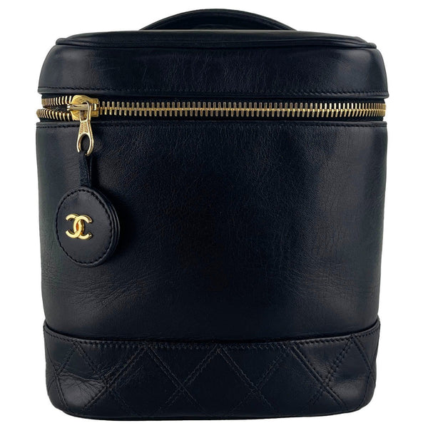 CHANEL Bicolore Handbag - Black, Lambskin