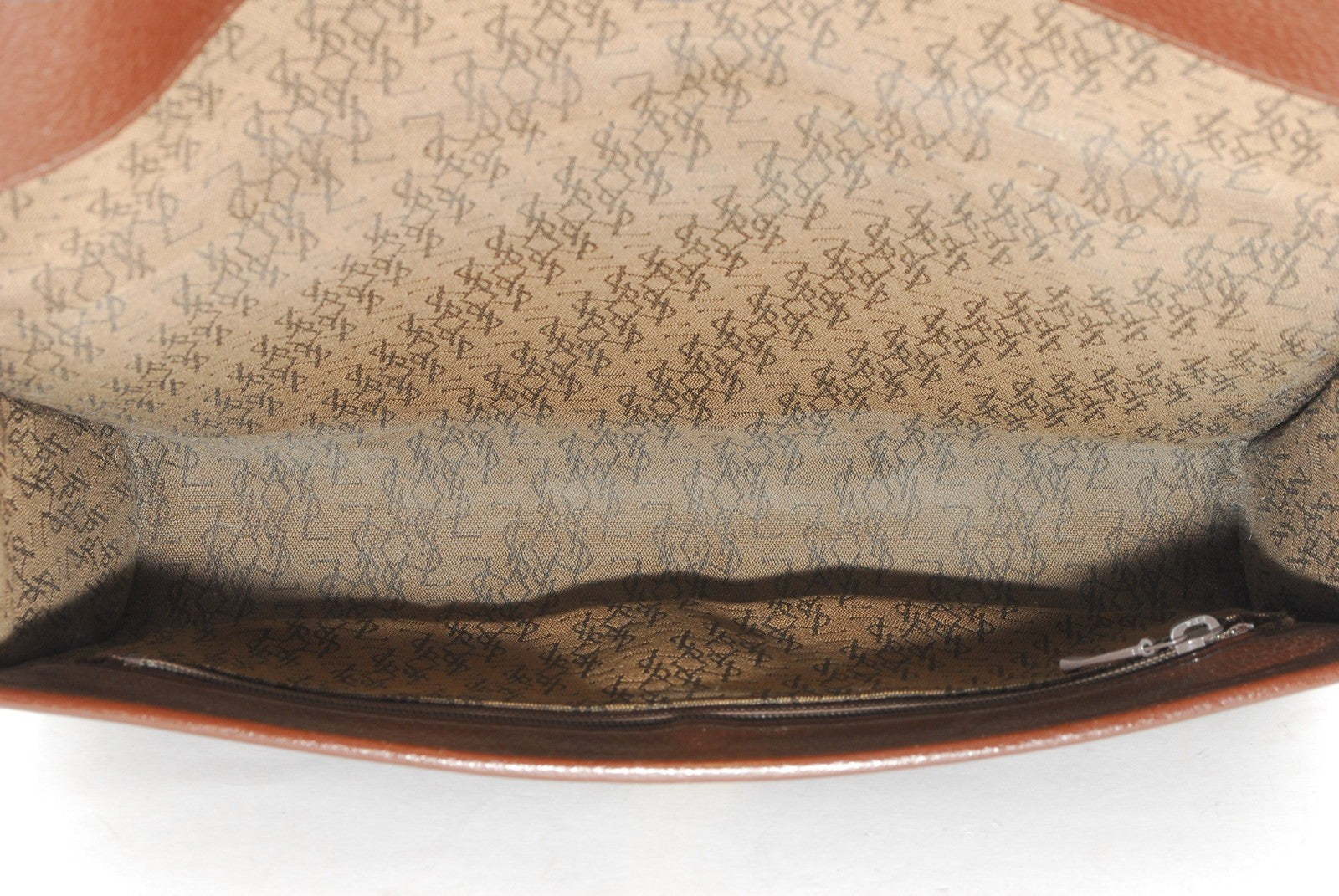 Saint Laurent Vintage Leather Shoulder Cross Body Bag - Brown, Leather