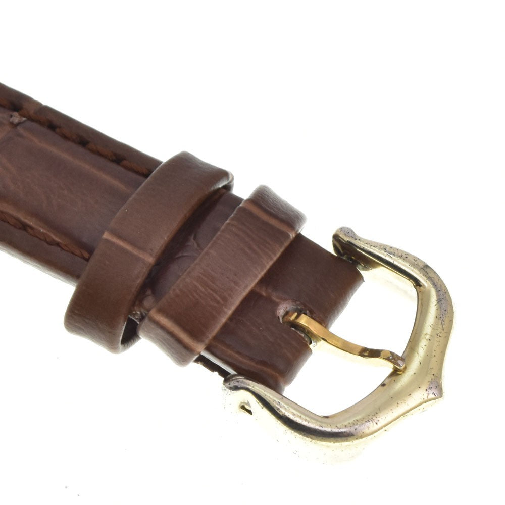 Cartier Must Vendome Watch - Gold, SV925, Leather