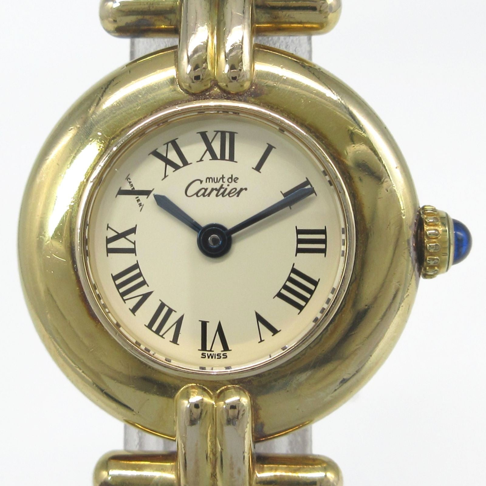 Cartier Must Colisee 590002 Watch - White, Leather 