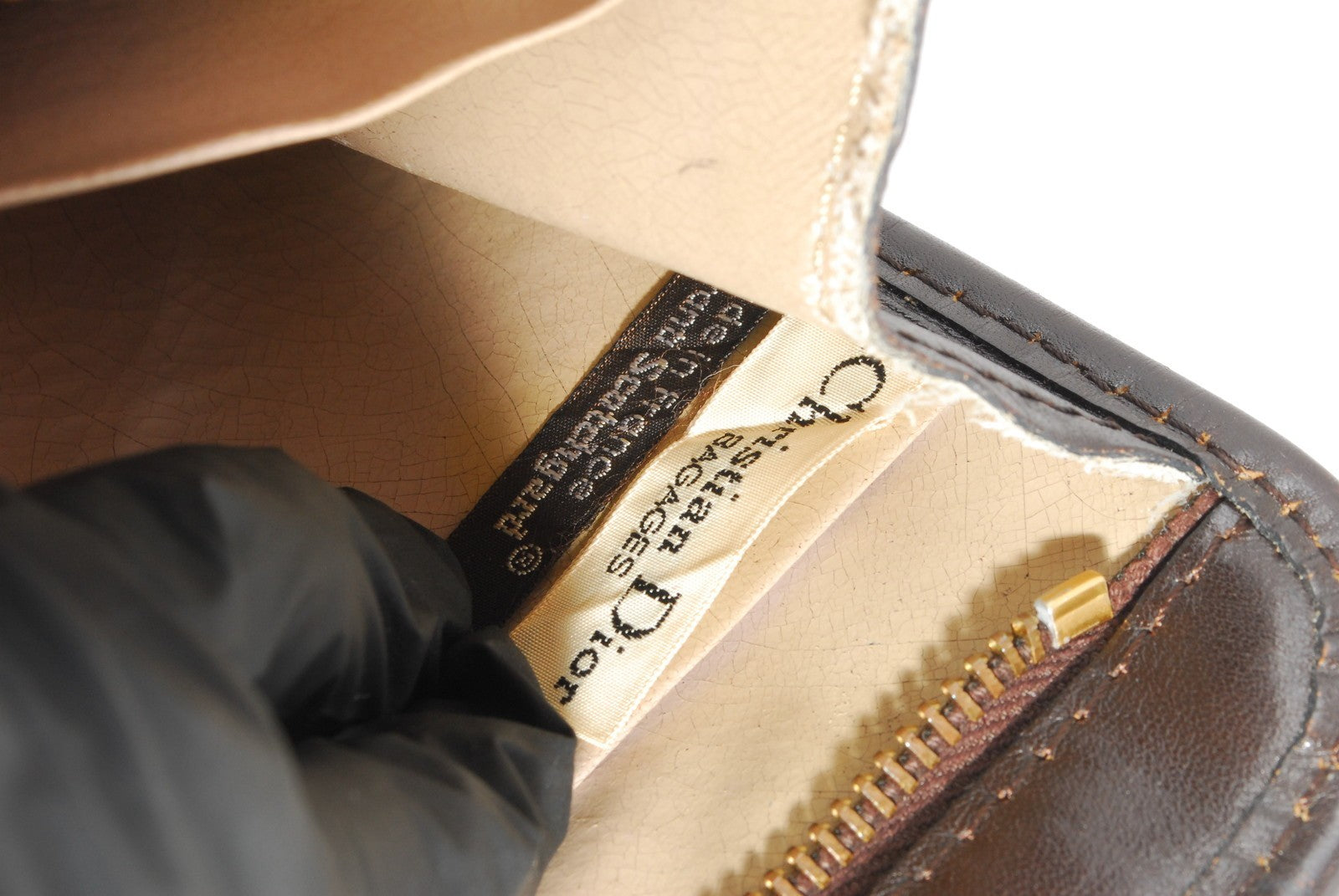 Dior Christian Trotter Clutch - Brown, Canvas Leather