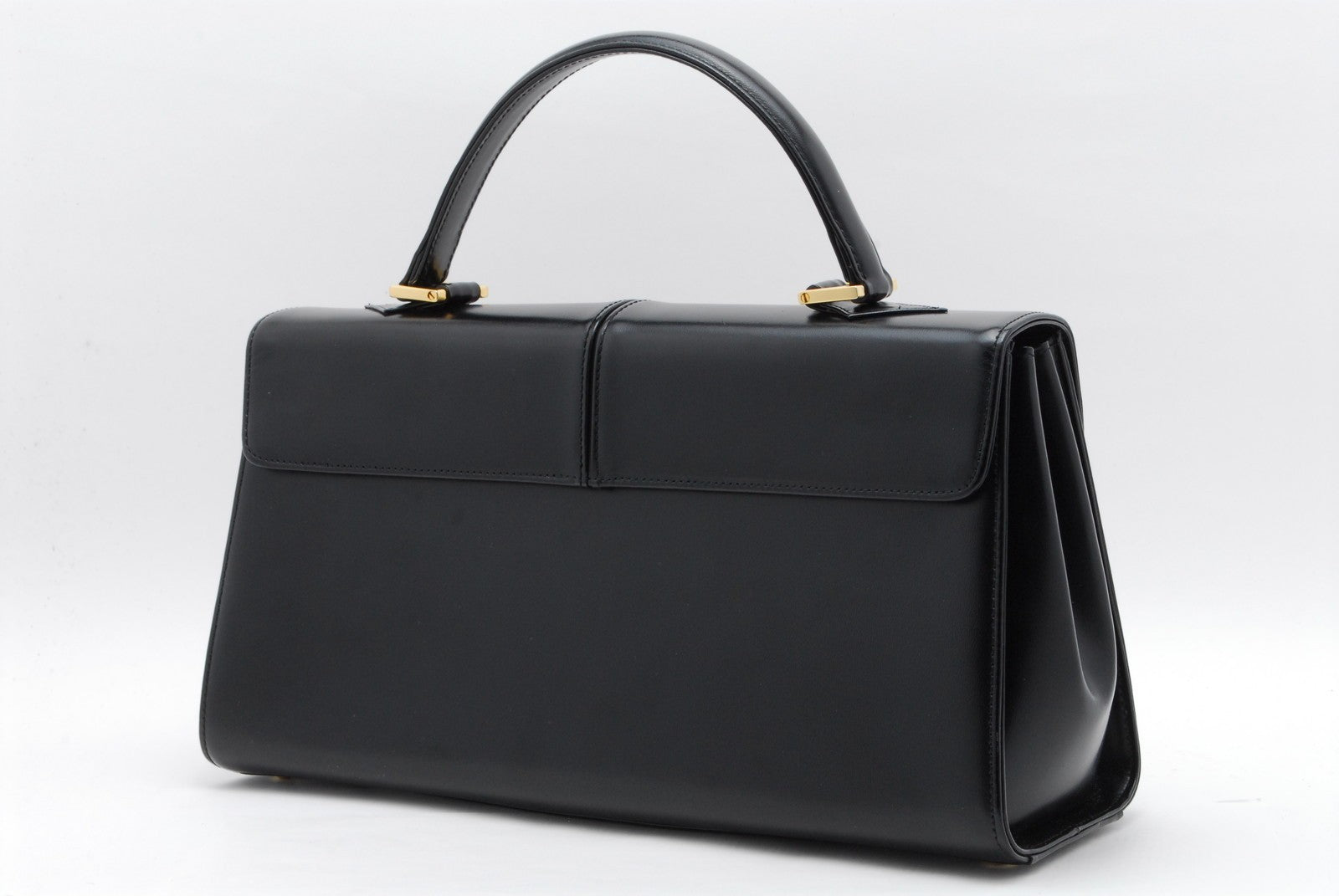 Saint Laurent Yves Saint Laurent Tote Hand Bag - Black, Leather