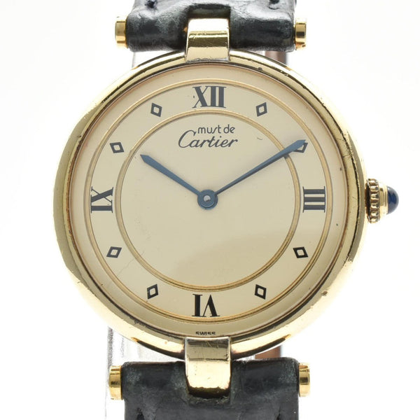 Cartier Vendome Wristwatch - Gold, Gold Plated