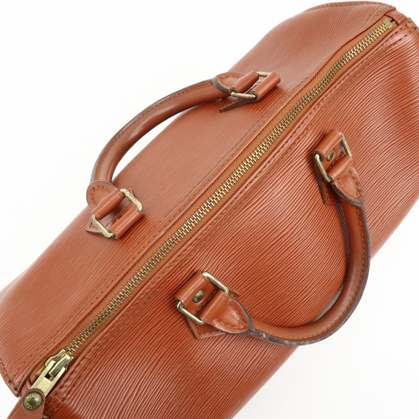 Louis Vuitton Speedy Hand Boston Bag - Kenya Brown, Epi Leather