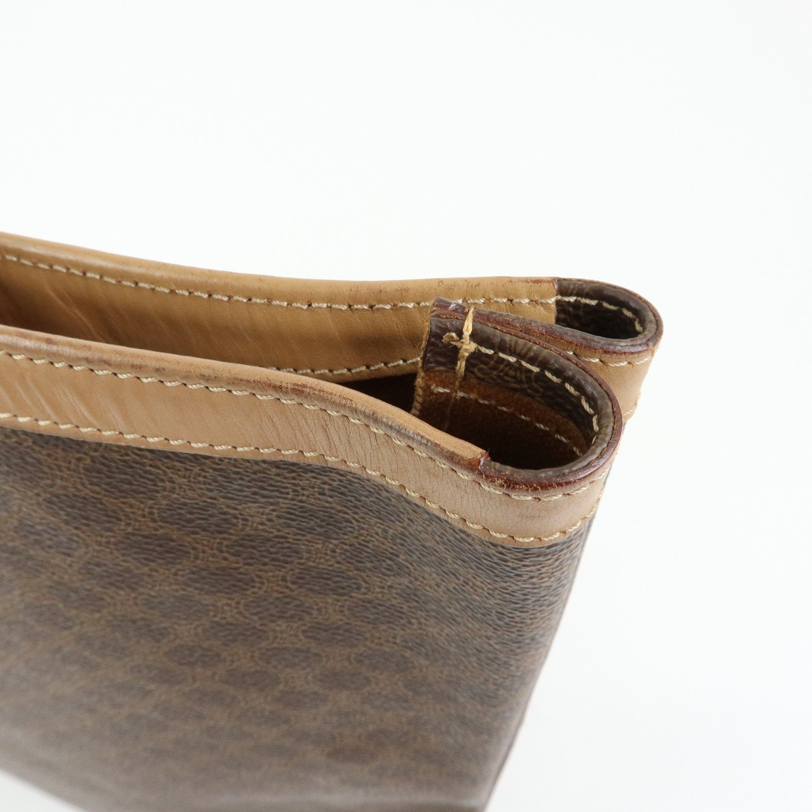 Celine Macadam Tote Bag - Brown, PVC Leather