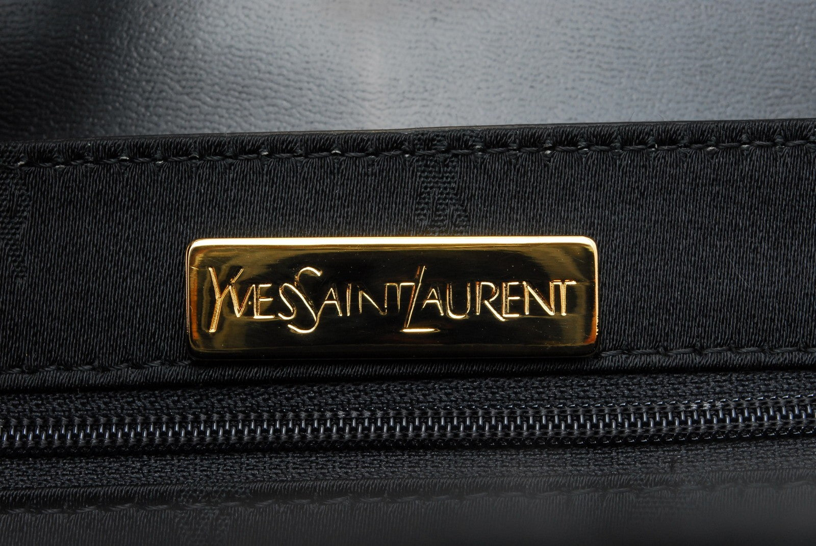 Saint Laurent Yves Saint Laurent Tote Hand Bag - Black, Leather