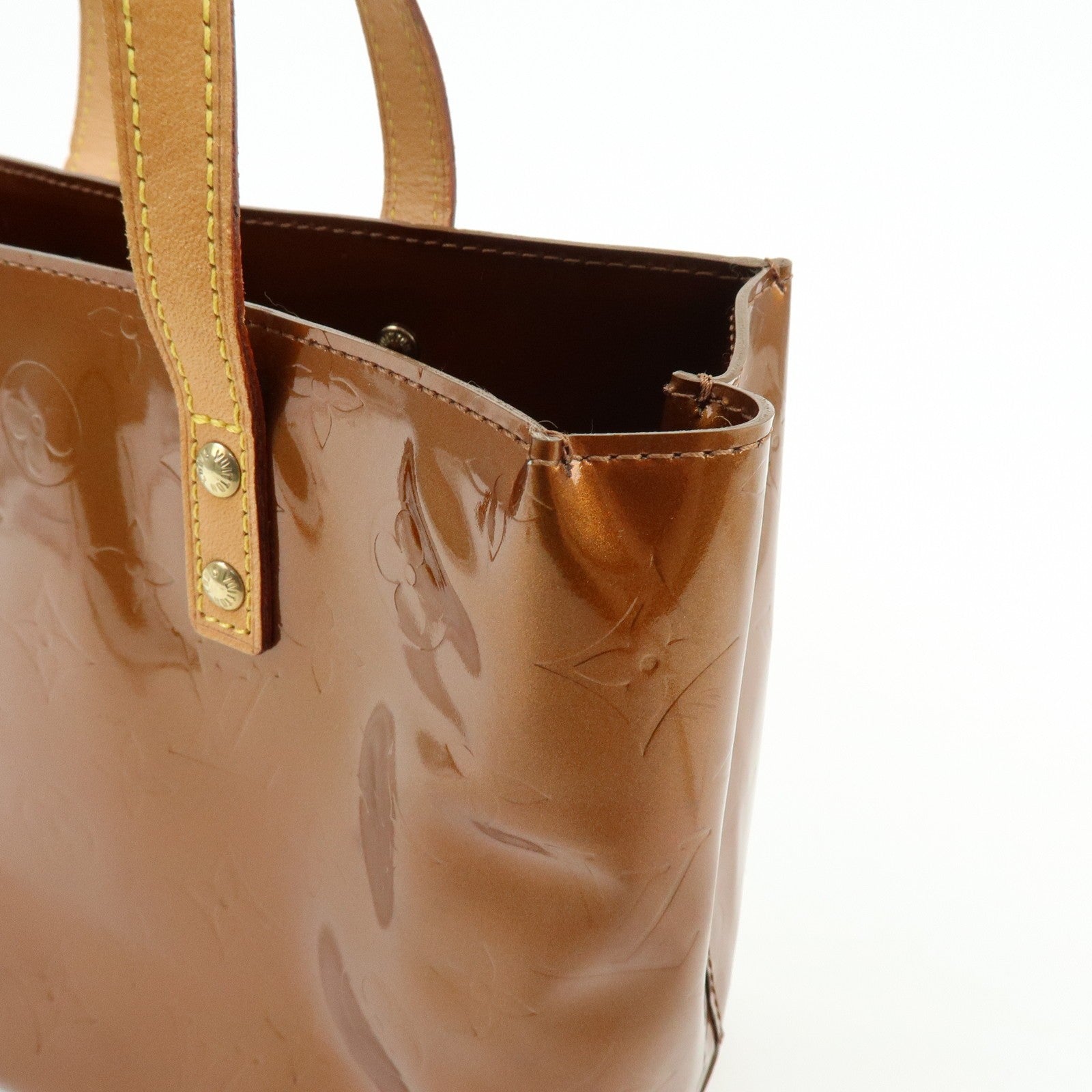 Louis Vuitton Hand Bag - Bronze, Vernis Leather