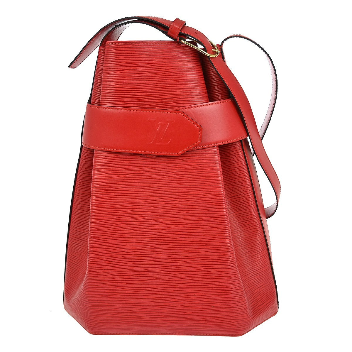 Louis Vuitton Epi Sac De Paul Shoulder Bag - Red, Epi Leather