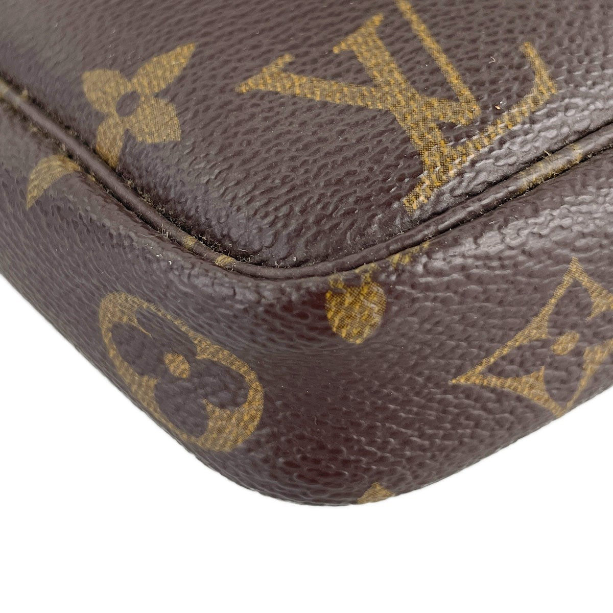 Louis Vuitton Pochette Accessoires Handbag - Brown, Coated Canvas