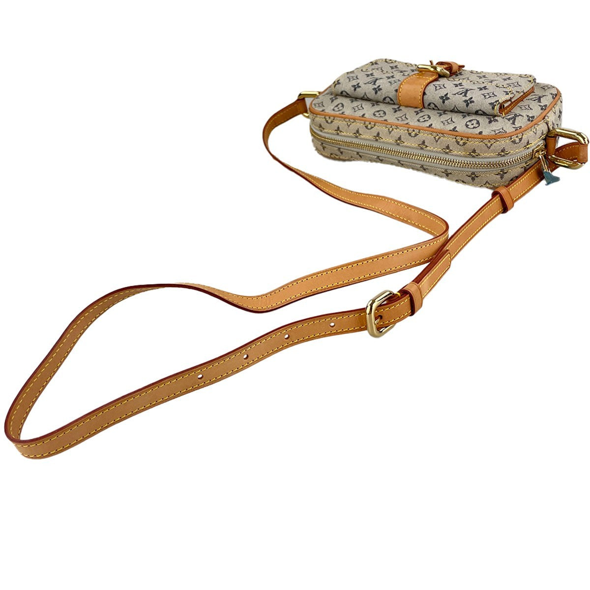 Louis Vuitton Juliet MM Shoulder Bag - Blue, Canvas Fabric