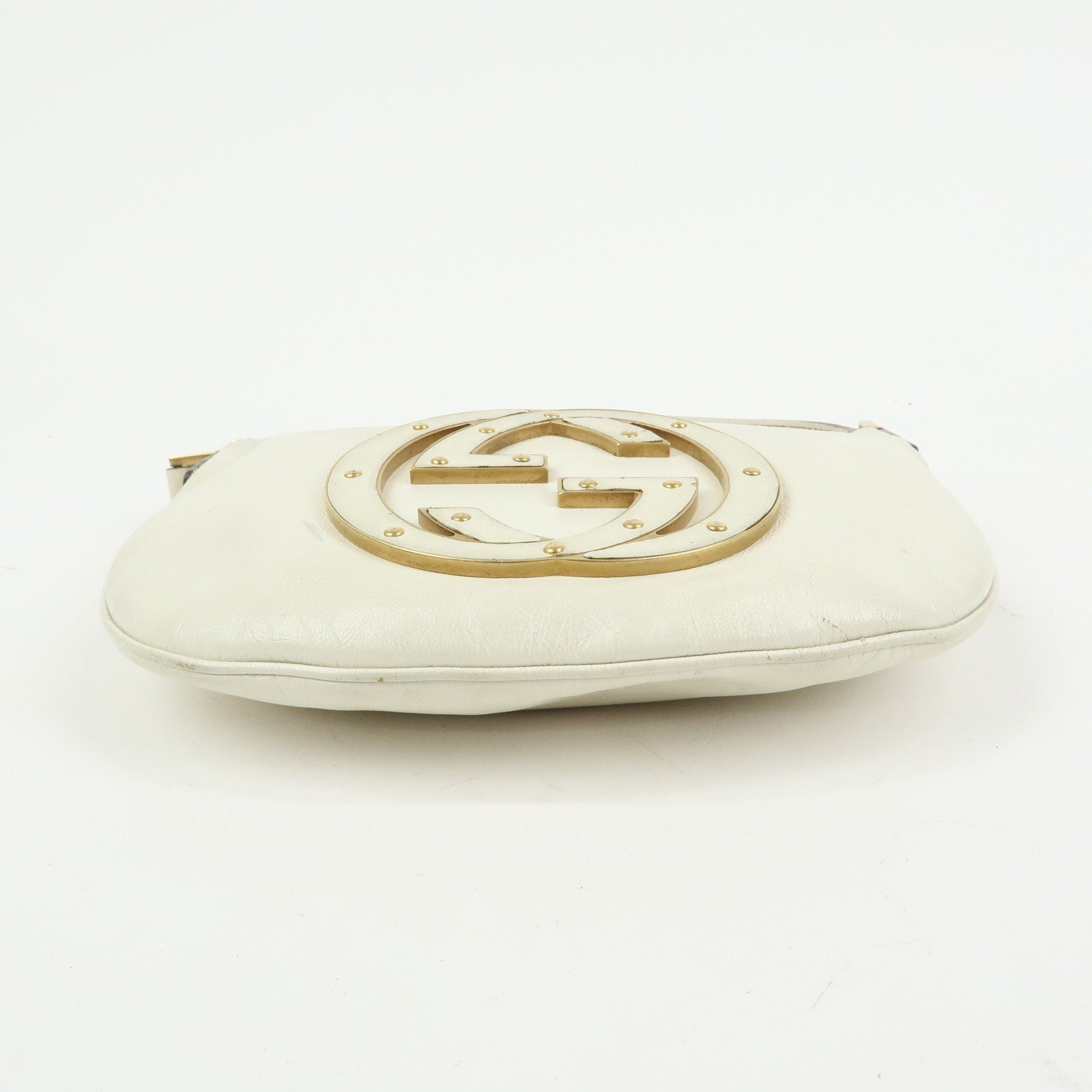 Gucci Hand Bag - Ivory, Leather 