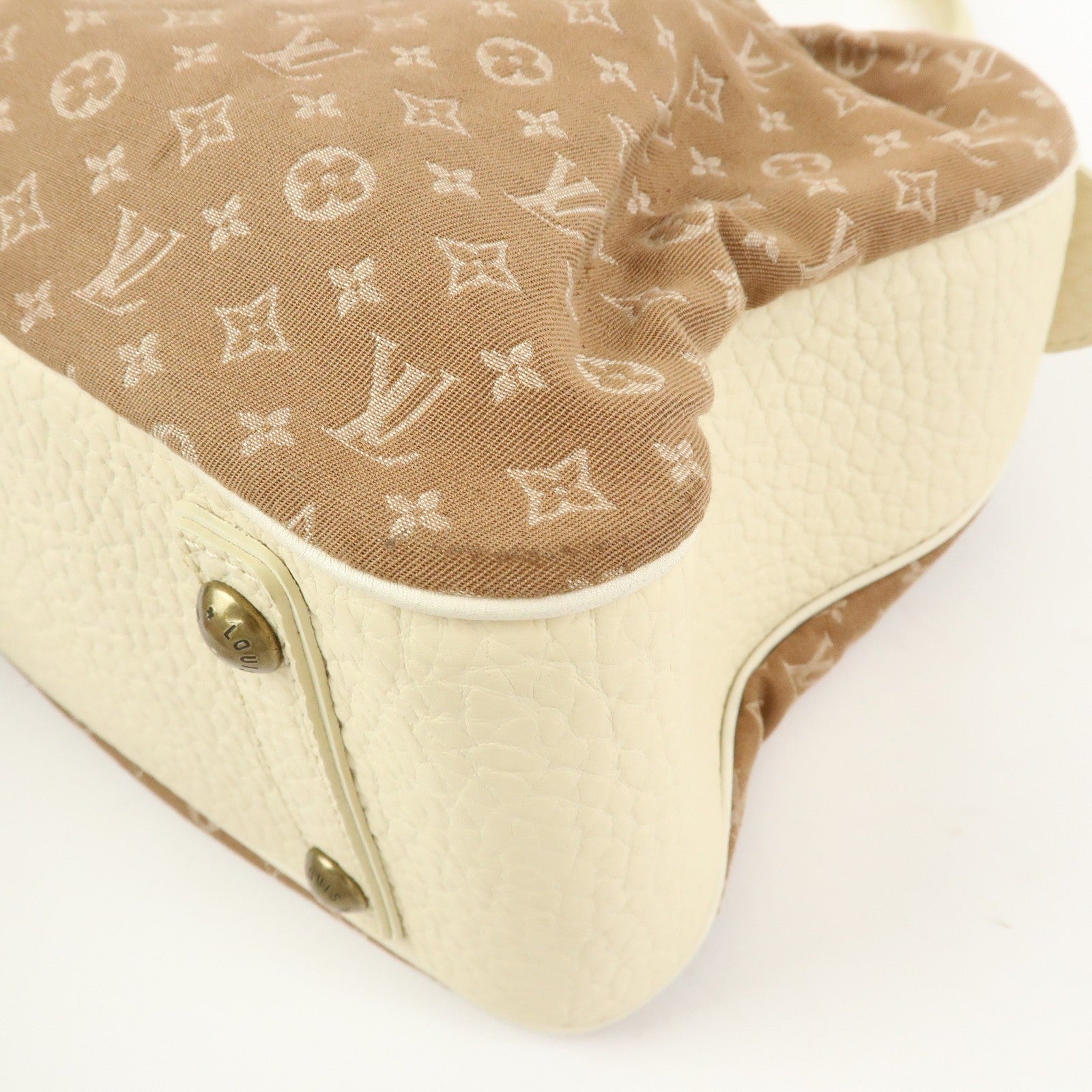 Louis Vuitton Hand Bag - Camel, Monogram Mini Lin Canvas