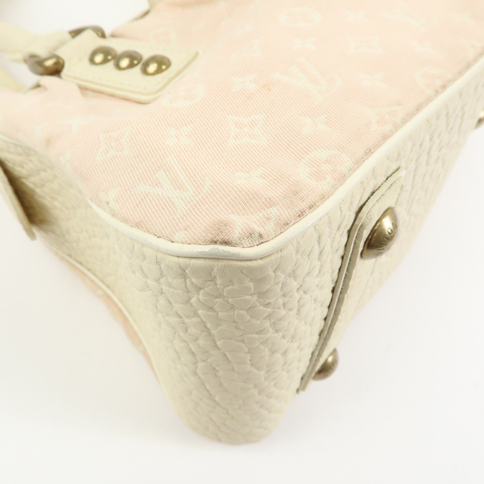 Louis Vuitton Hand Bag - Rose, Monogram Mini Lin Canvas