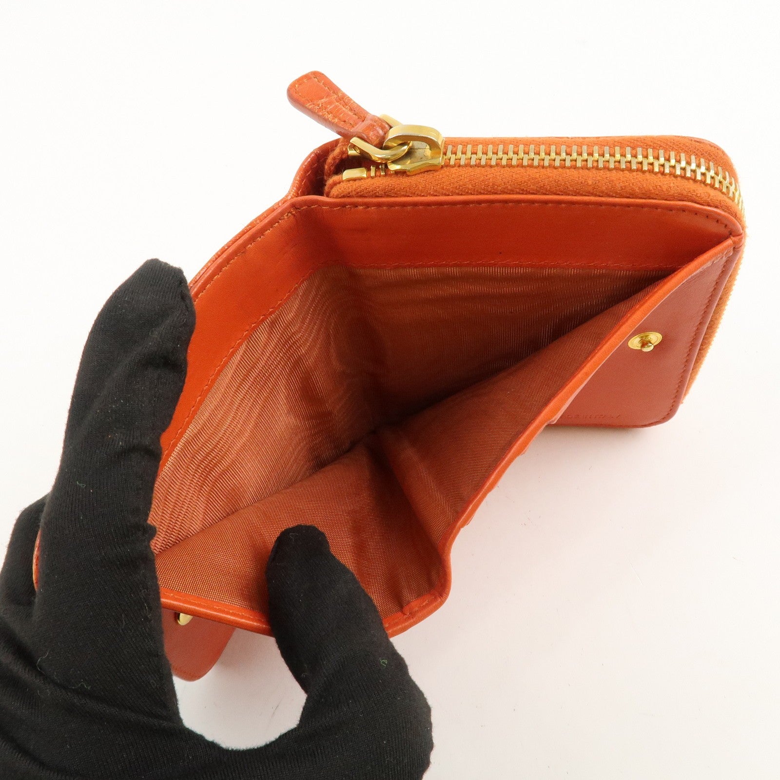 Miu Miu Wallet - Orange, Leather