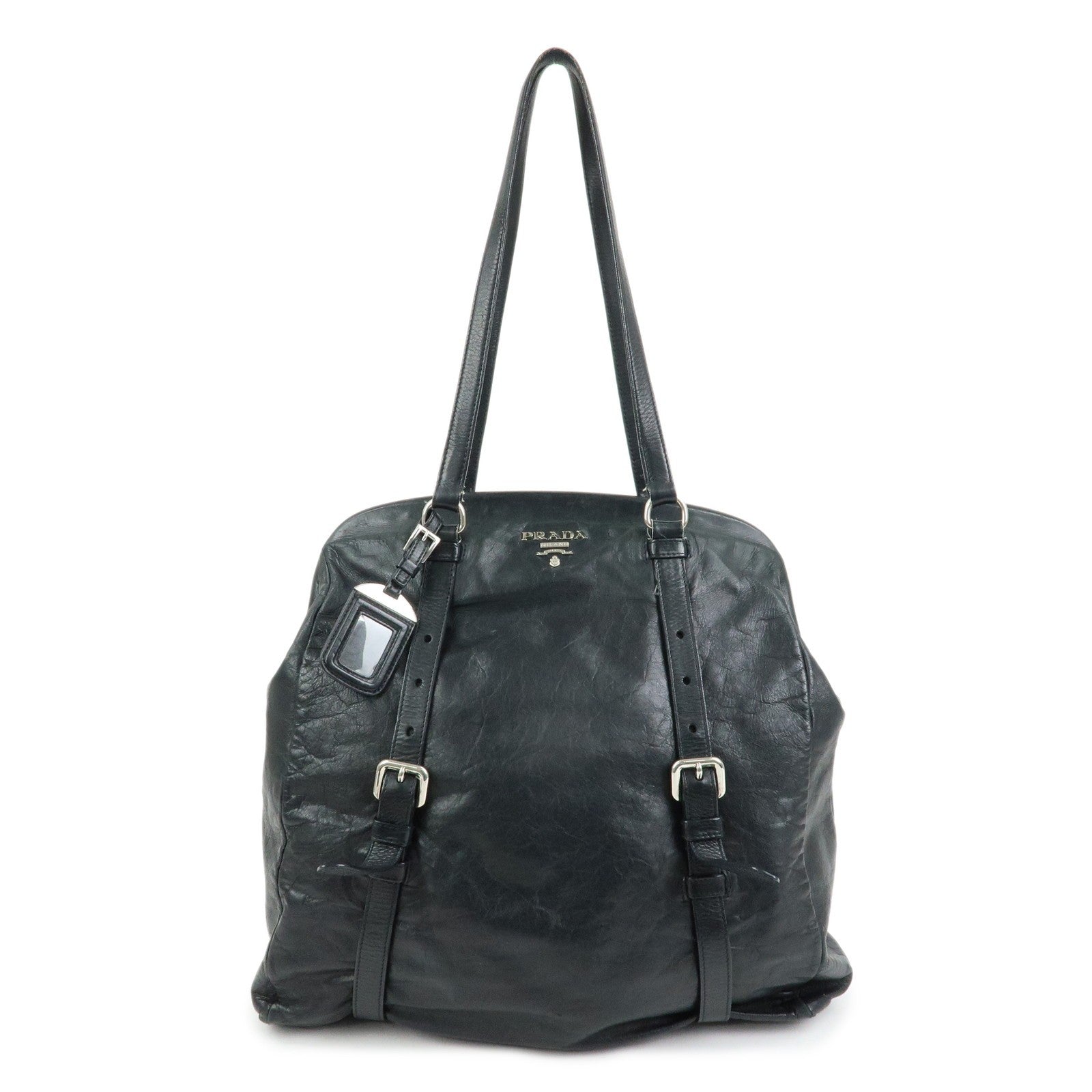 Prada Shoulder Bag - Black, Leather