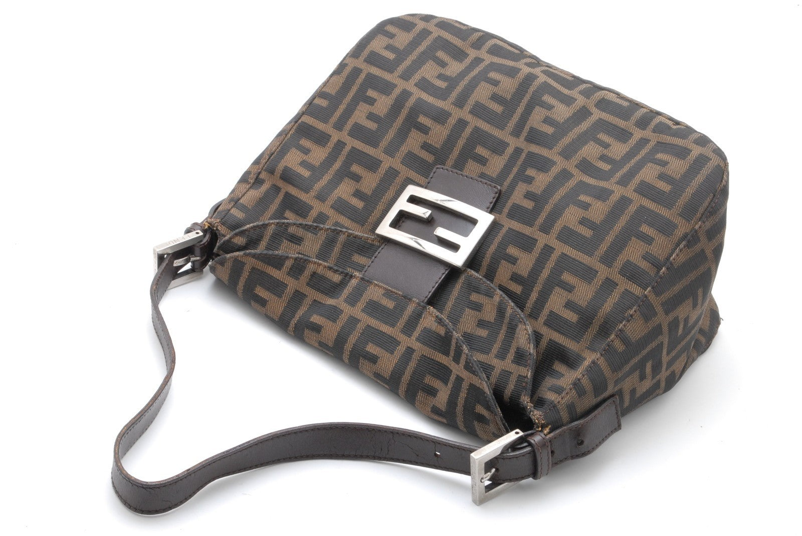 Fendi Mamma Shoulder Bag - Brown, Canvas