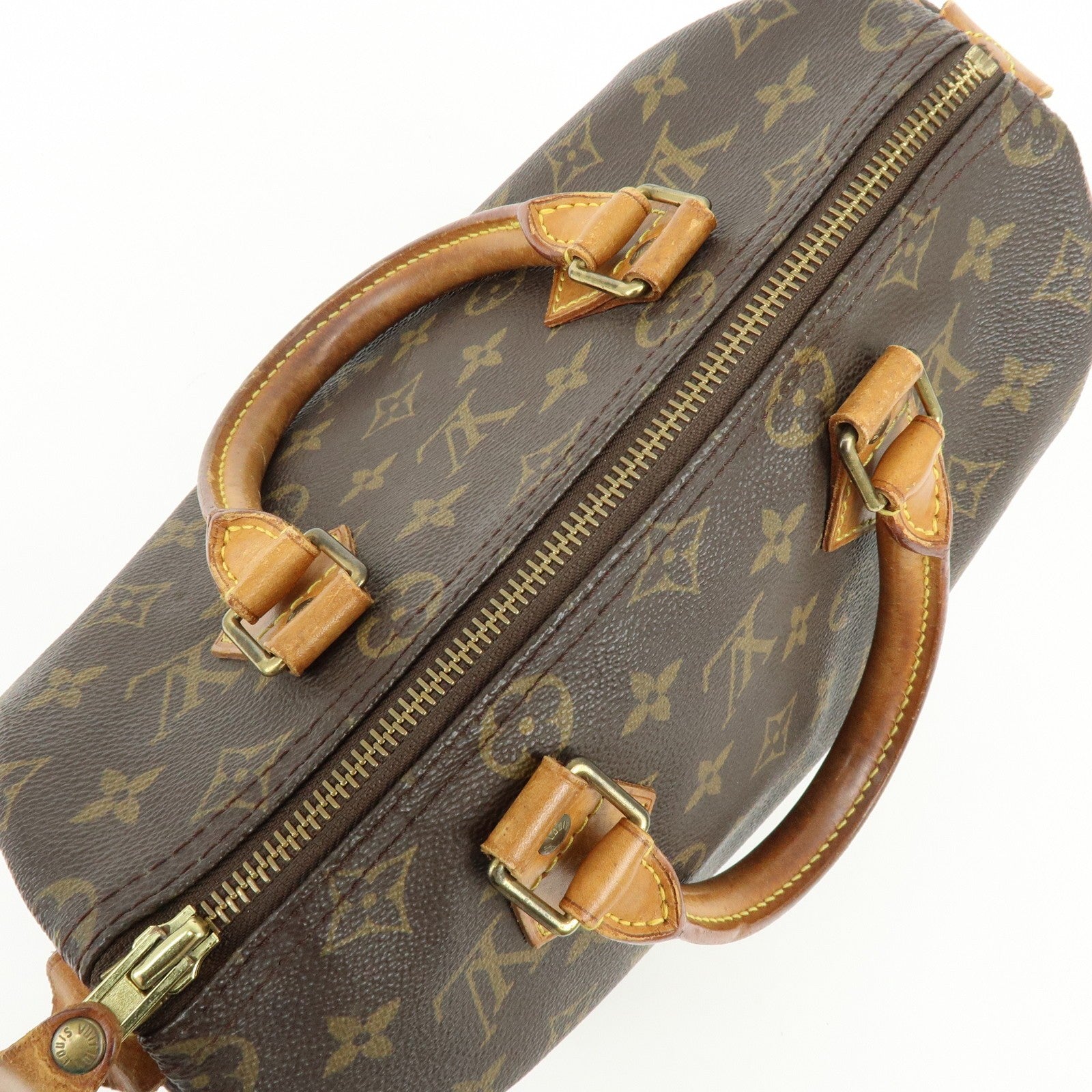 Louis Vuitton Speedy 25 Boston Bag - Brown, Monogram Canvas