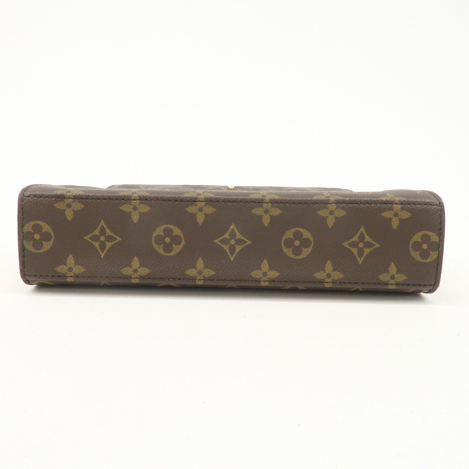 Louis Vuitton Malesherbes Hand Bag - Brown, Monogram Canvas