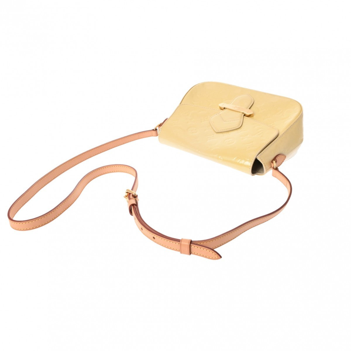 Louis Vuitton Bellflower PM Shoulder Bag - White, Monogram Vernis