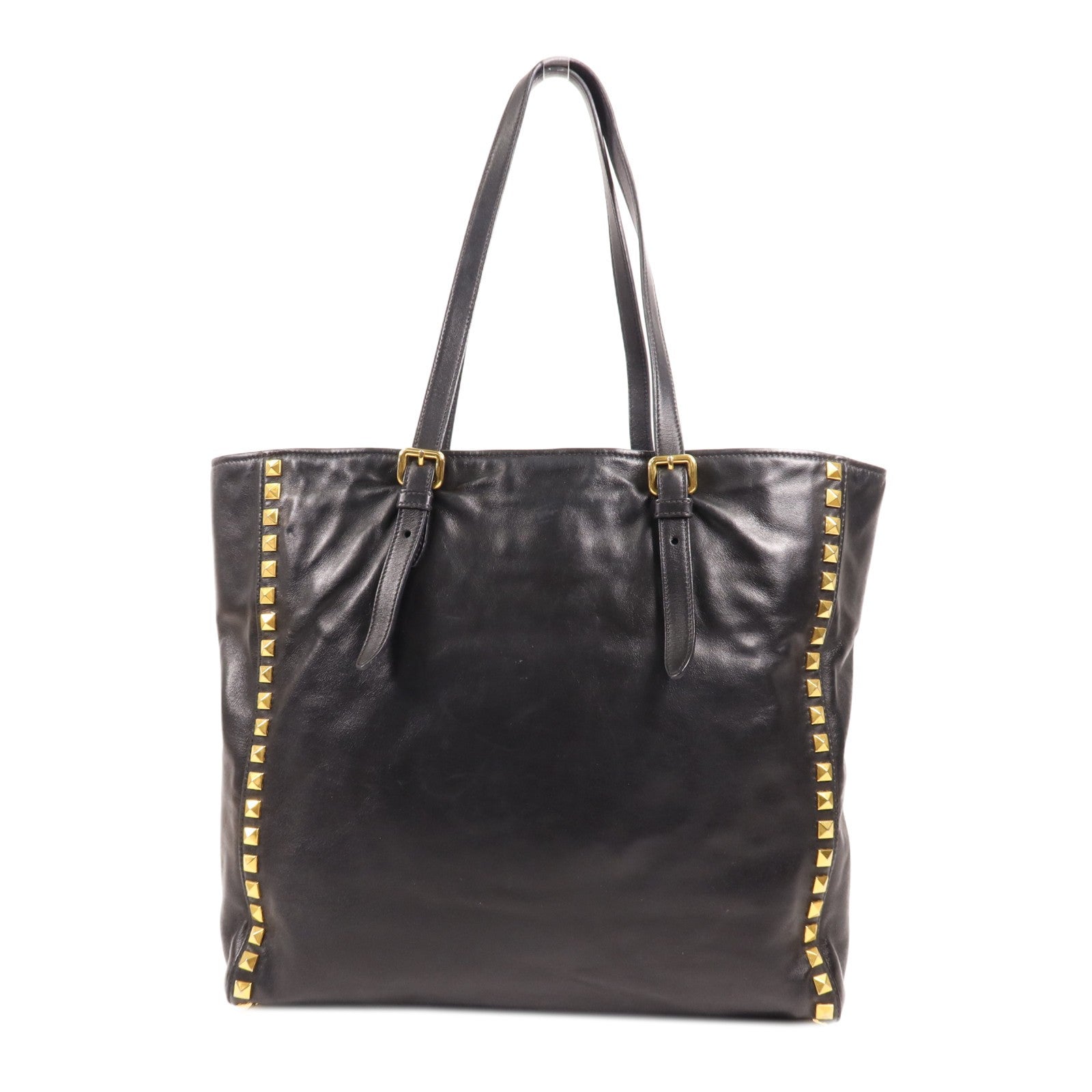 Miu Miu GHW Tote Bag - Black, Lambskin Leather 